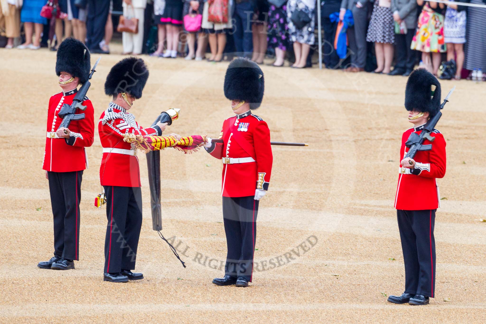 Trooping the Colour 2015. Image #136, 13 June 2015 10:36 Horse Guards Parade, London, UK