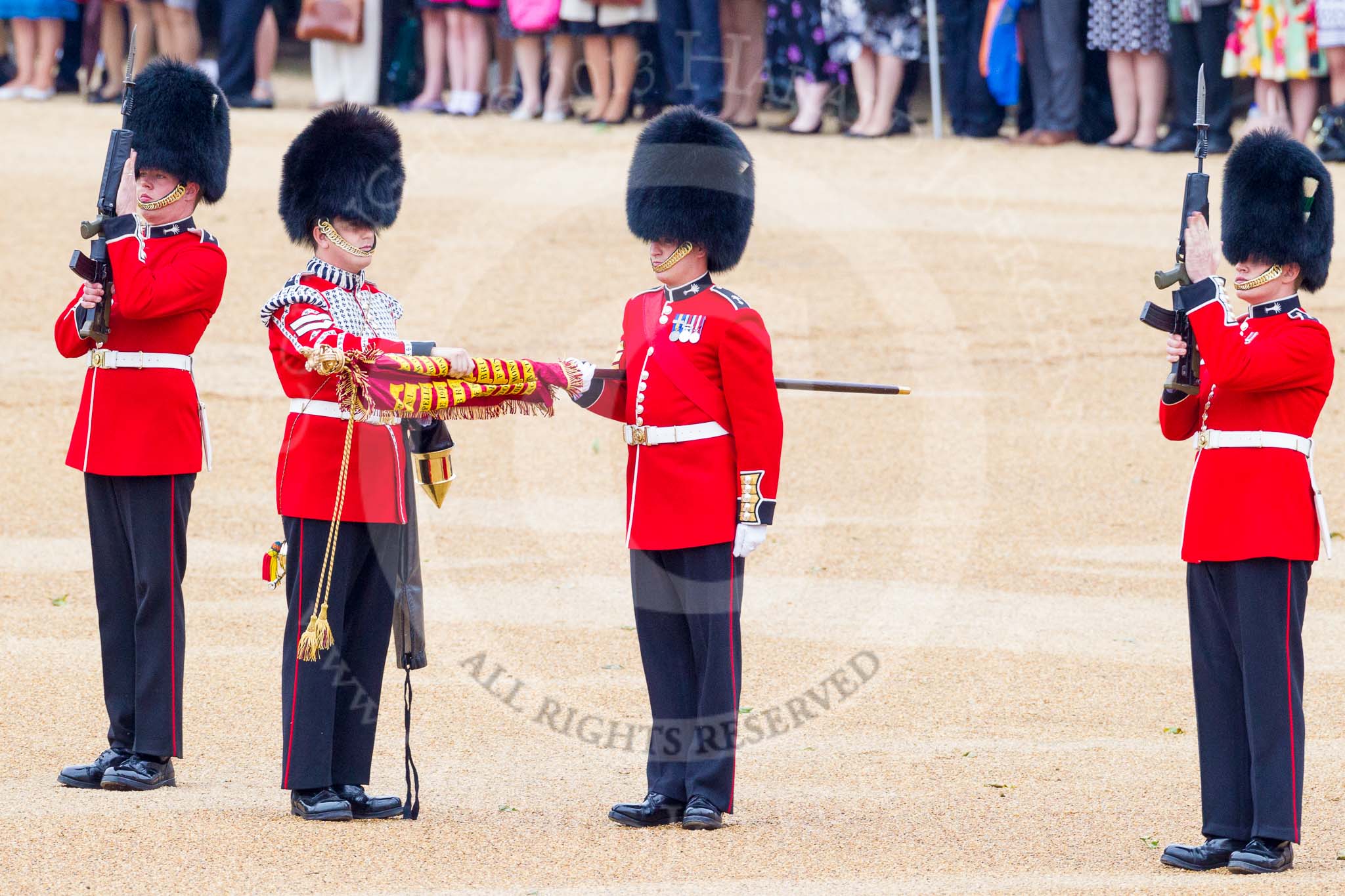 Trooping the Colour 2015. Image #138, 13 June 2015 10:36 Horse Guards Parade, London, UK