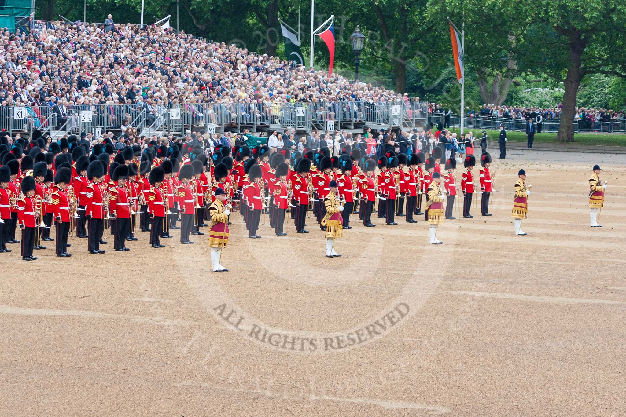 Trooping the Colour 2015. Image #155, 13 June 2015 10:41 Horse Guards Parade, London, UK
