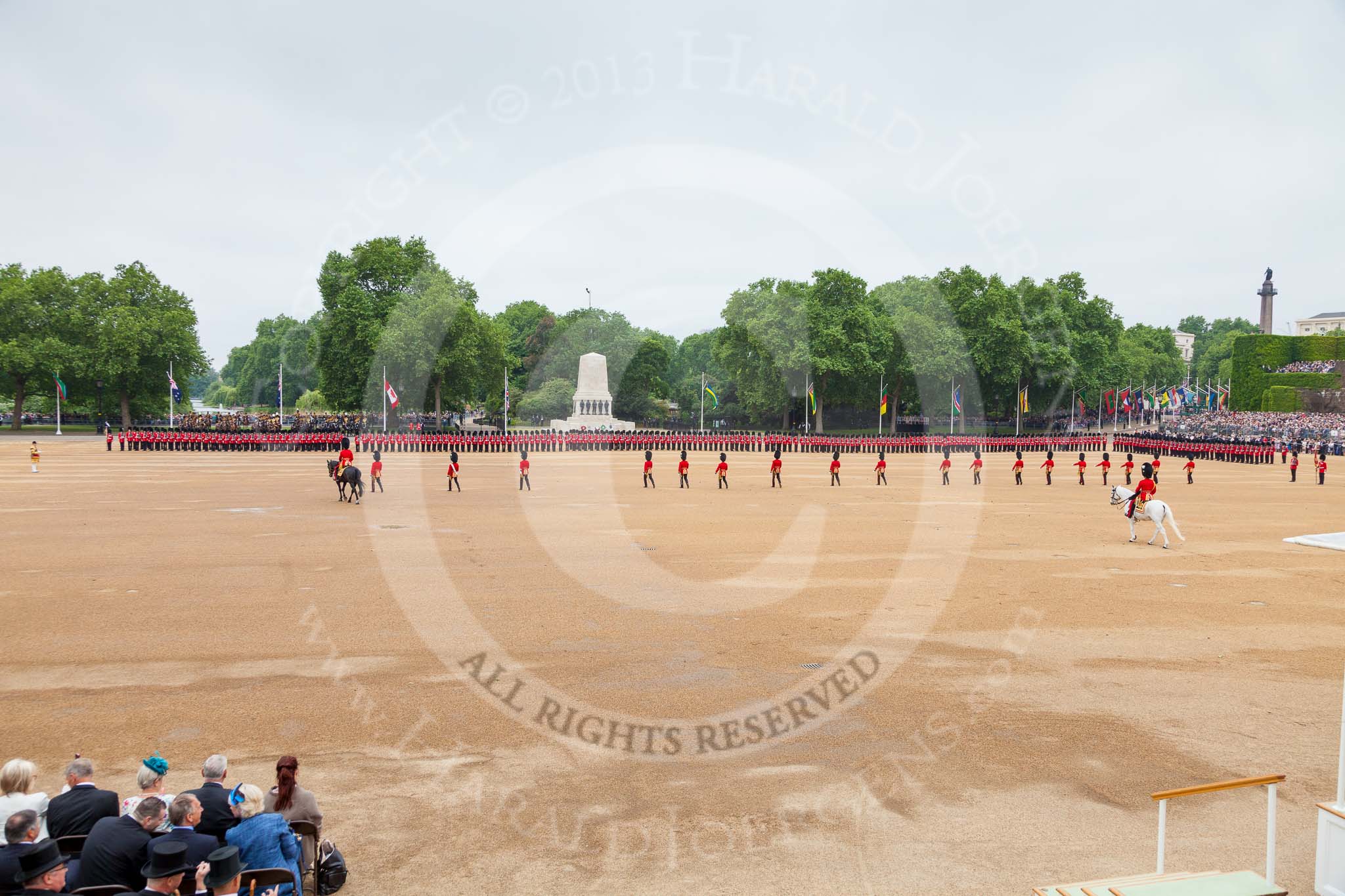 Trooping the Colour 2015. Image #159, 13 June 2015 10:42 Horse Guards Parade, London, UK