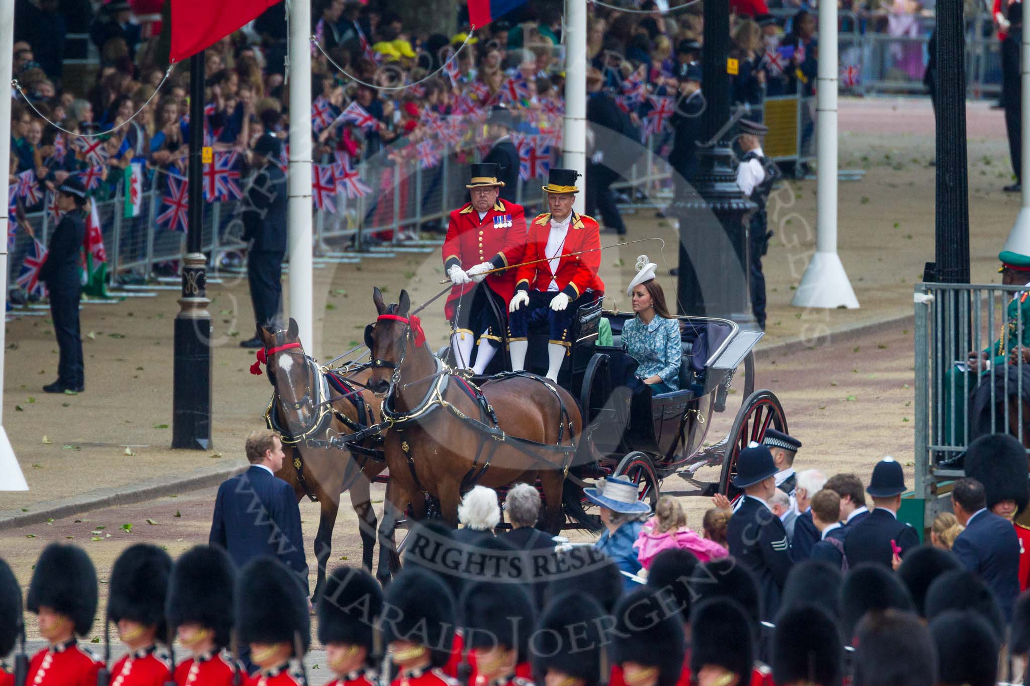 Trooping the Colour 2015. Image #174, 13 June 2015 10:49 Horse Guards Parade, London, UK