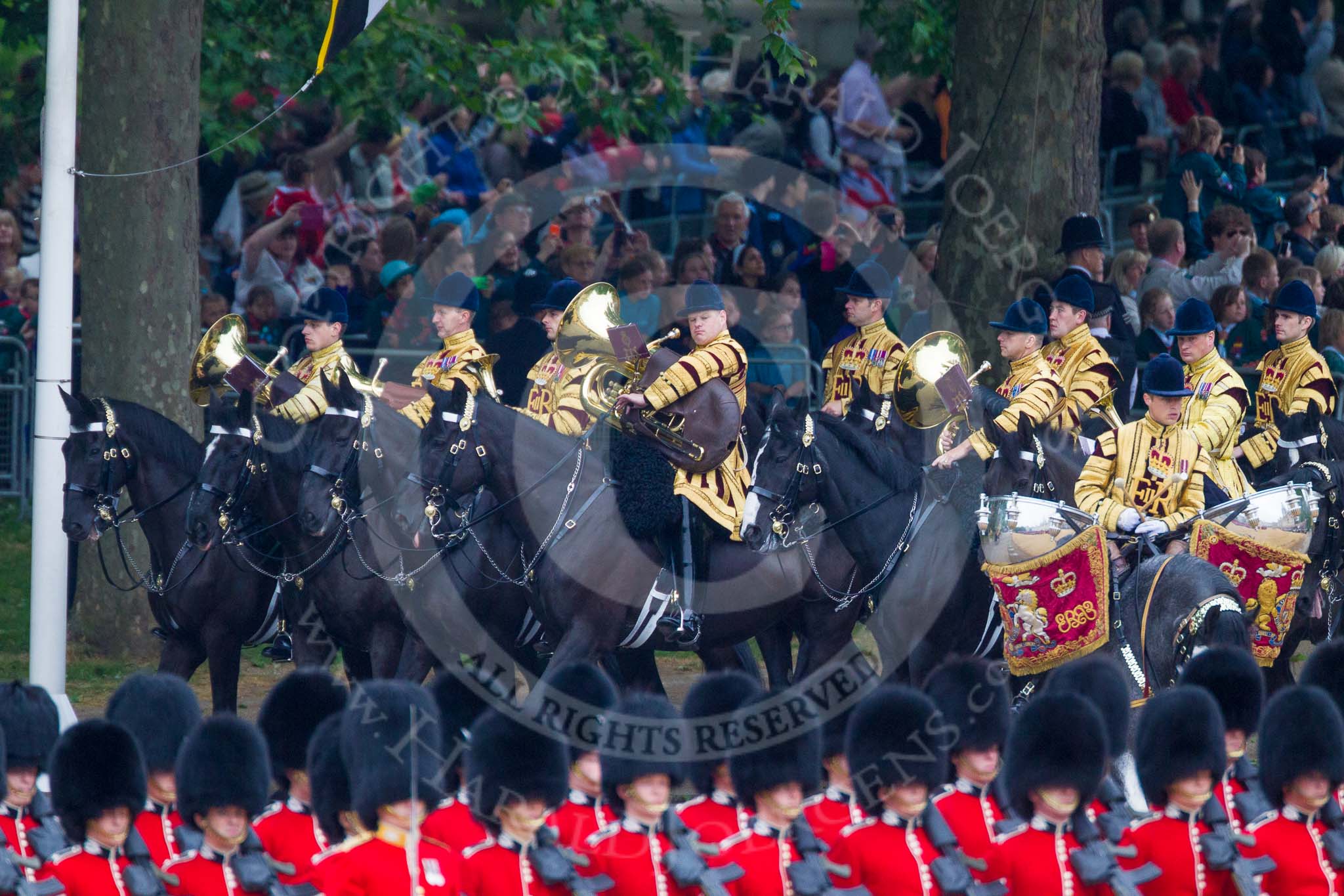 Trooping the Colour 2015. Image #215, 13 June 2015 10:56 Horse Guards Parade, London, UK