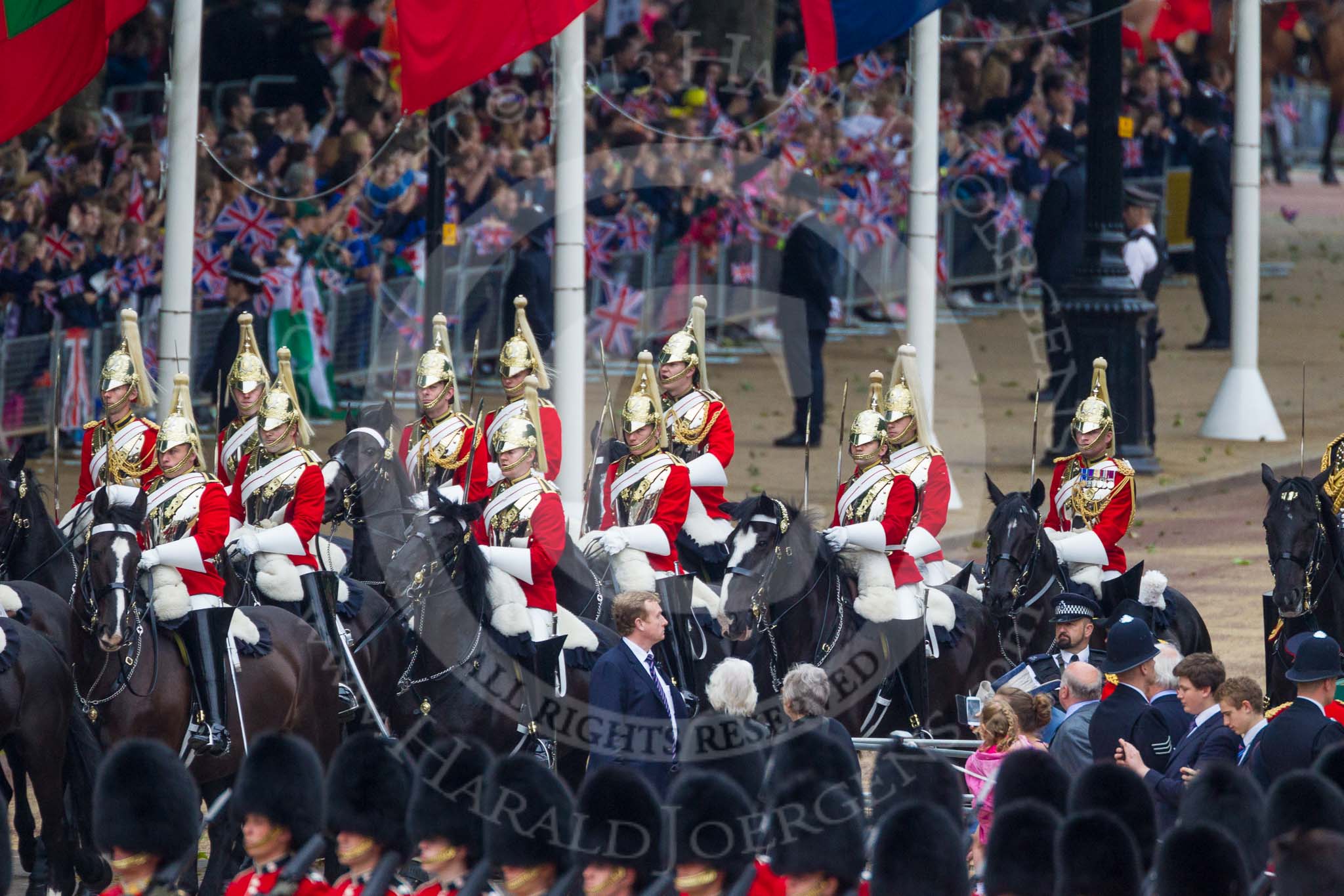 Trooping the Colour 2015. Image #224, 13 June 2015 10:57 Horse Guards Parade, London, UK