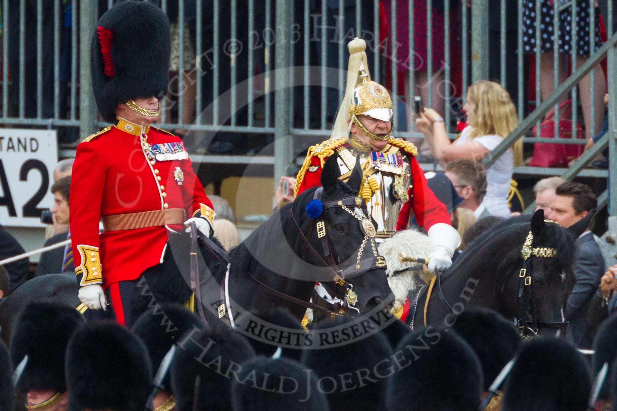 Trooping the Colour 2015. Image #245, 13 June 2015 10:59 Horse Guards Parade, London, UK