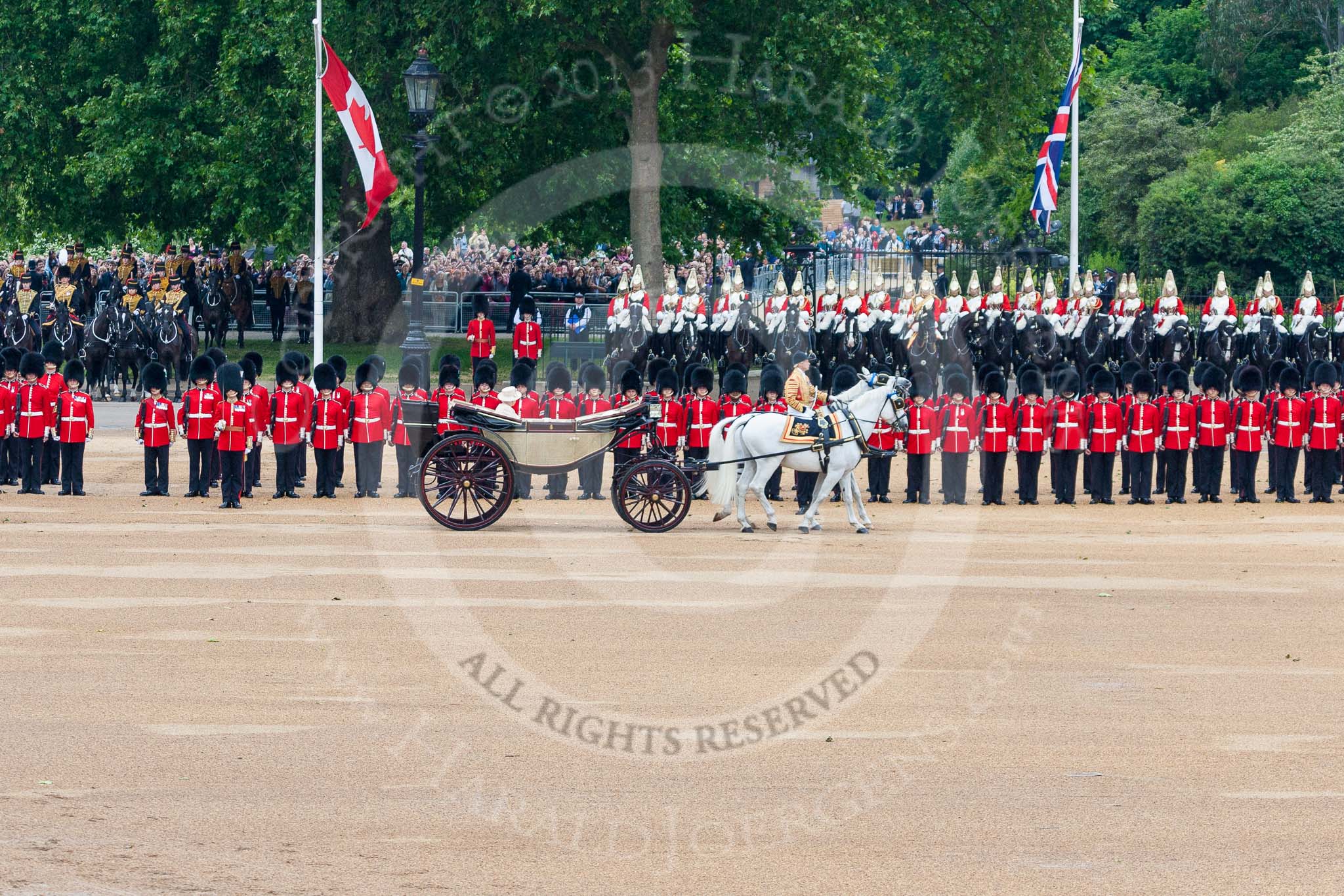Trooping the Colour 2015. Image #276, 13 June 2015 11:02 Horse Guards Parade, London, UK