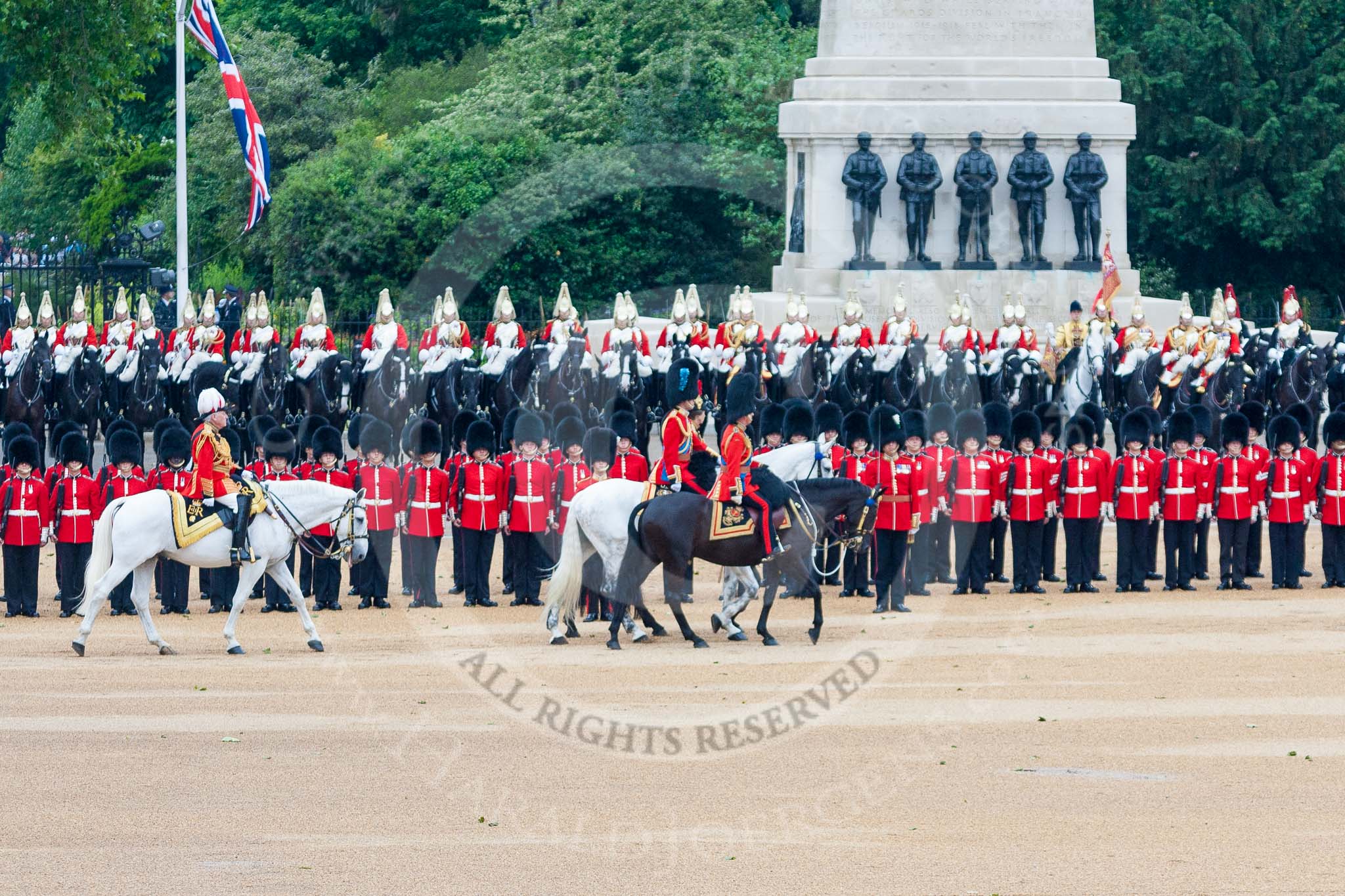 Trooping the Colour 2015. Image #278, 13 June 2015 11:02 Horse Guards Parade, London, UK