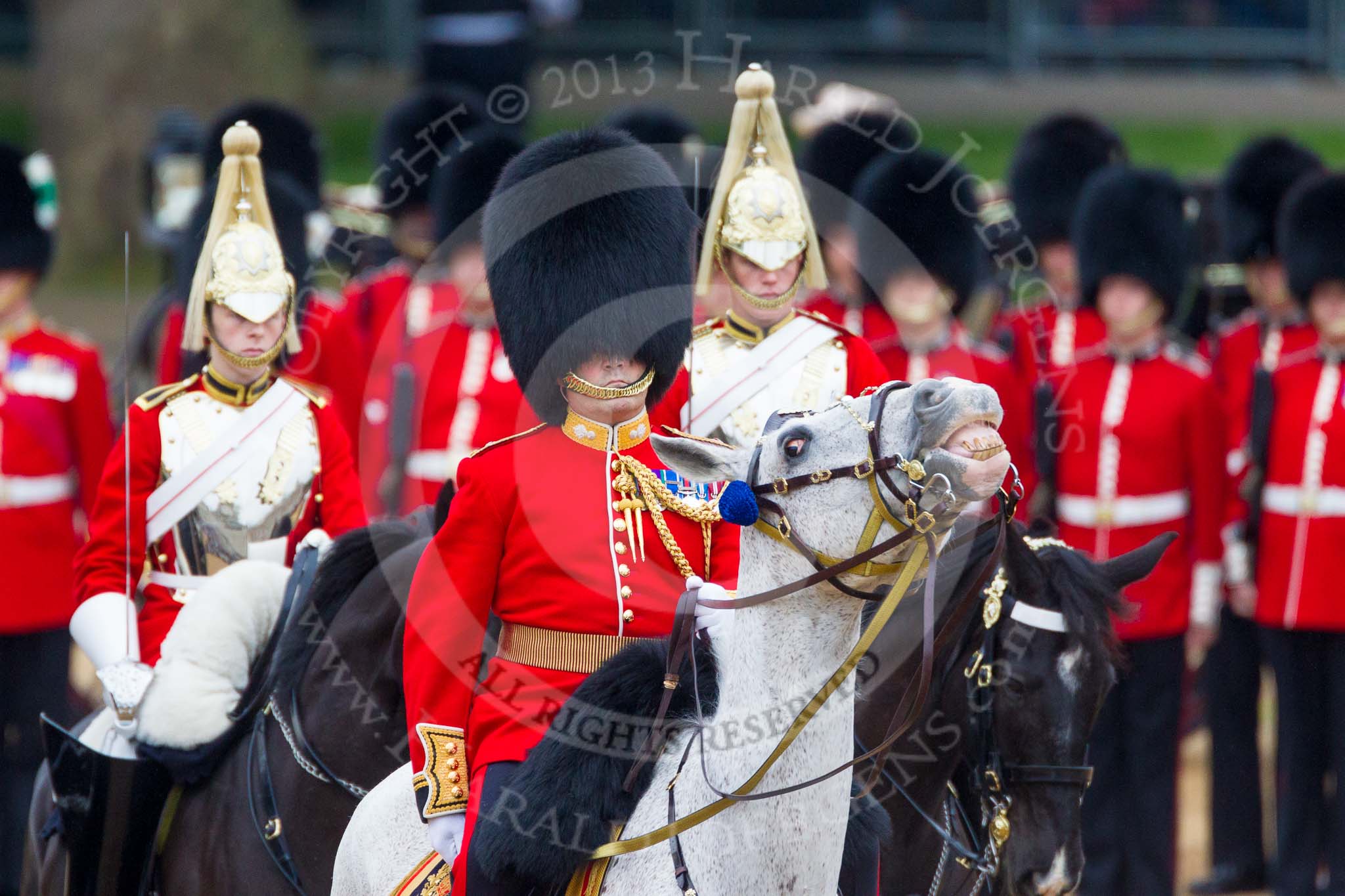 Trooping the Colour 2015. Image #289, 13 June 2015 11:04 Horse Guards Parade, London, UK