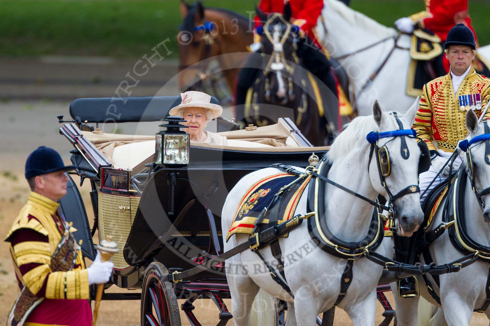 Trooping the Colour 2015.
Horse Guards Parade, Westminster,
London,

United Kingdom,
on 13 June 2015 at 11:05, image #294