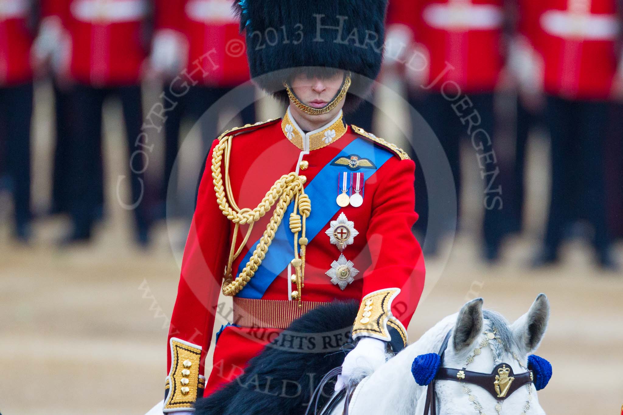 Trooping the Colour 2015. Image #302, 13 June 2015 11:05 Horse Guards Parade, London, UK