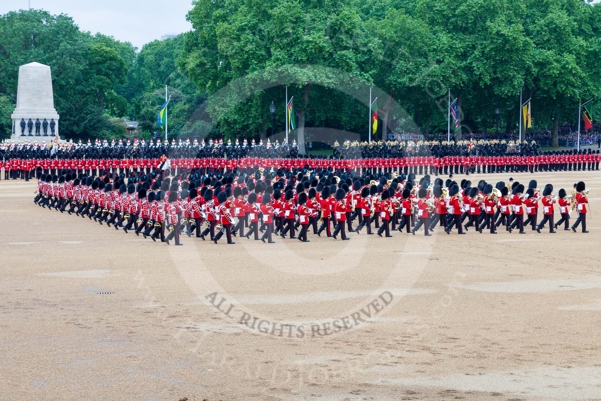 Trooping the Colour 2015. Image #339, 13 June 2015 11:09 Horse Guards Parade, London, UK