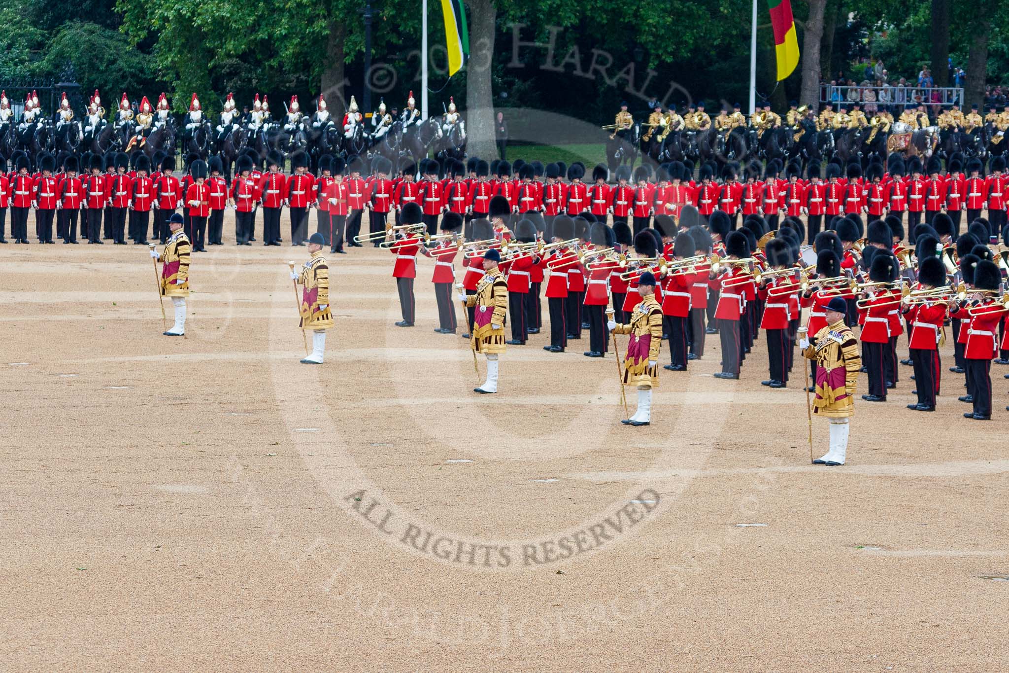 Trooping the Colour 2015. Image #345, 13 June 2015 11:11 Horse Guards Parade, London, UK