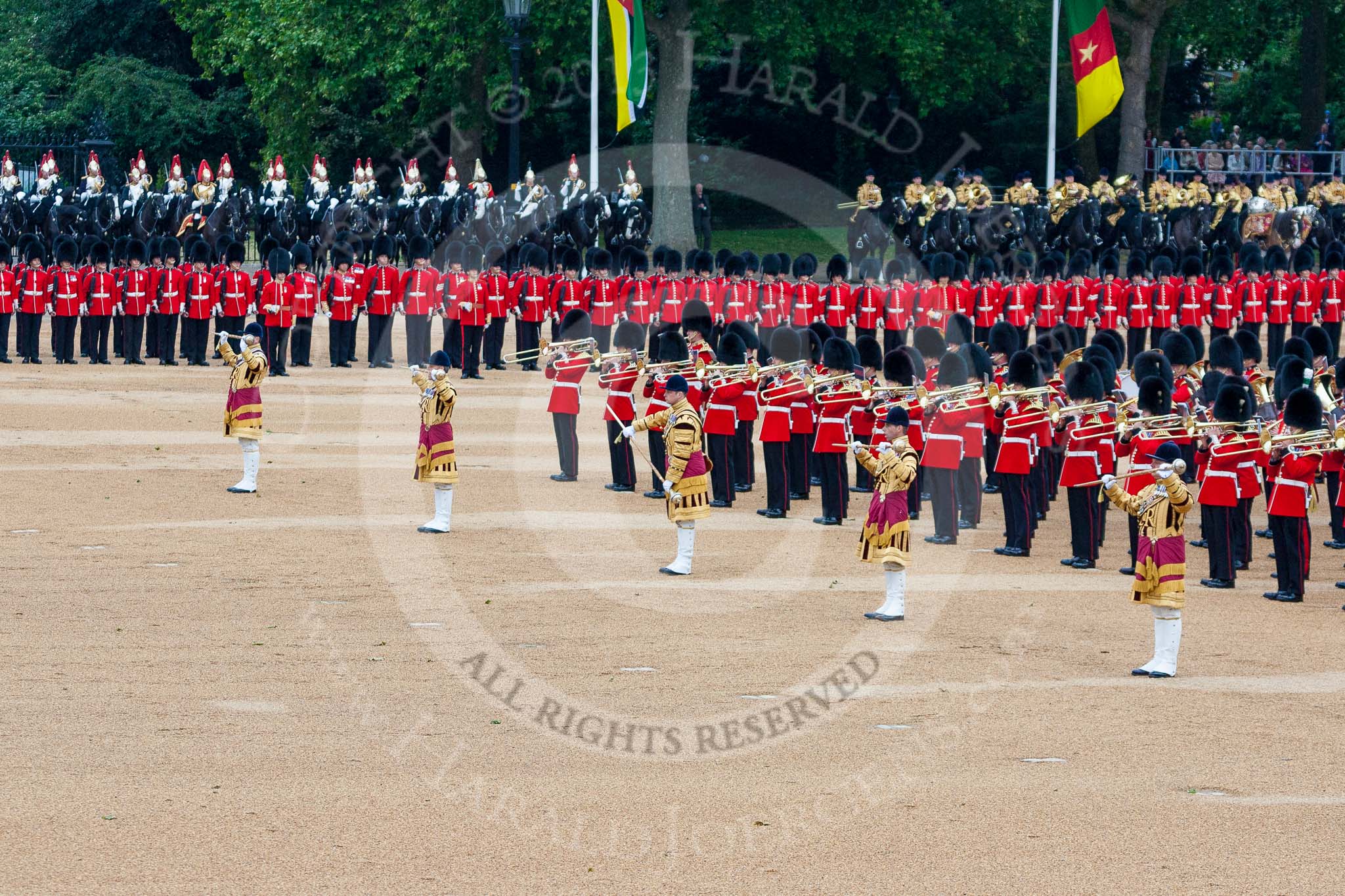 Trooping the Colour 2015. Image #346, 13 June 2015 11:11 Horse Guards Parade, London, UK