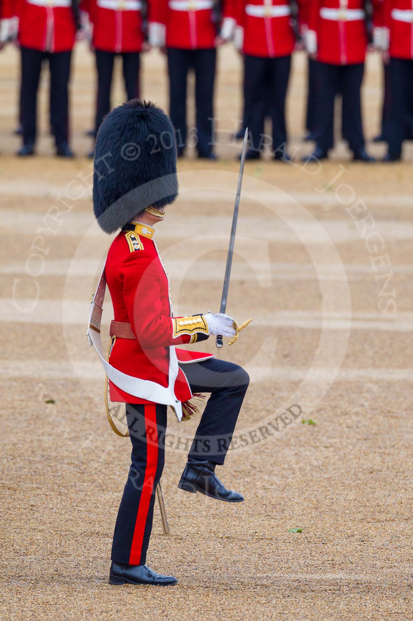 Trooping the Colour 2015. Image #373, 13 June 2015 11:17 Horse Guards Parade, London, UK