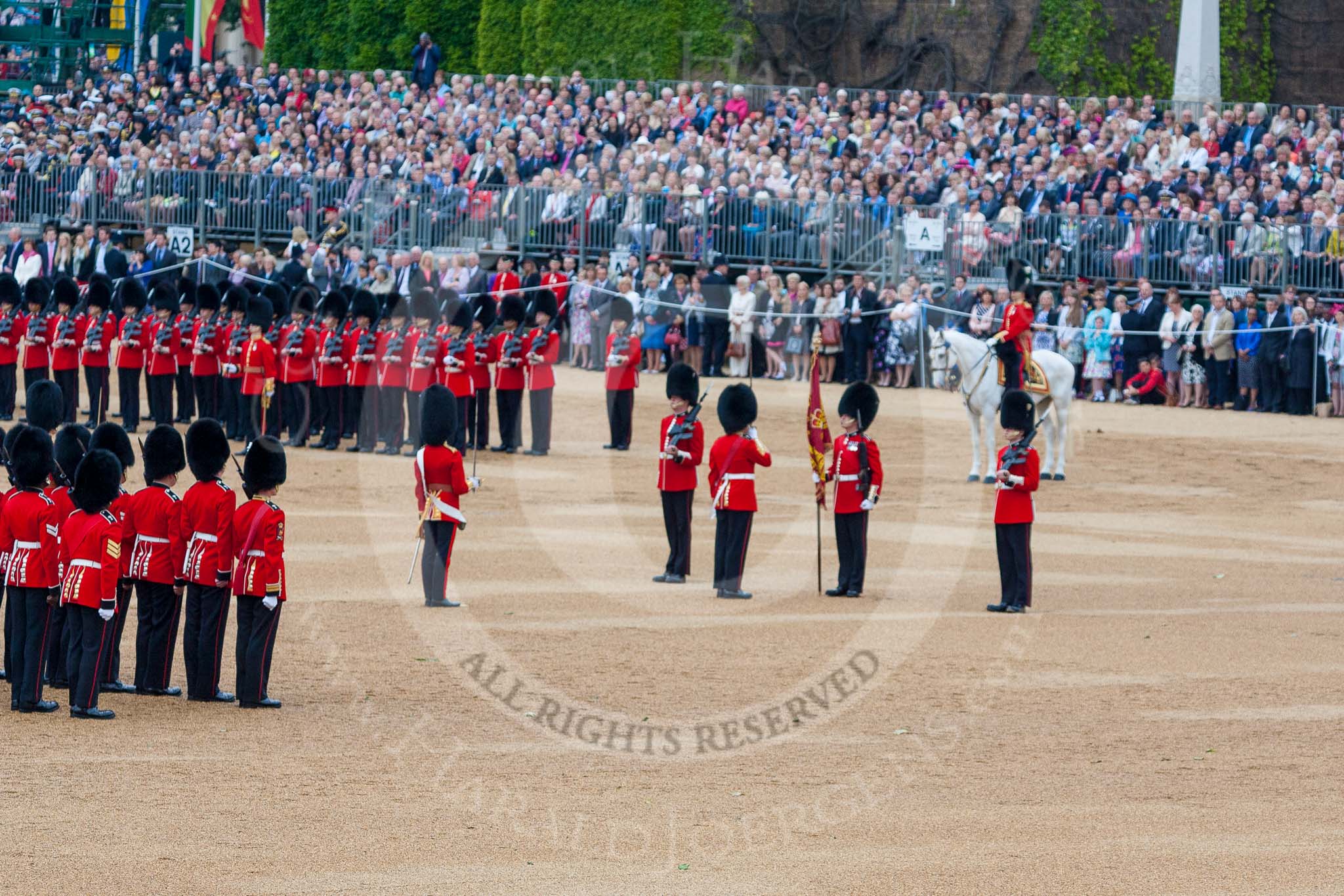 Trooping the Colour 2015. Image #377, 13 June 2015 11:19 Horse Guards Parade, London, UK