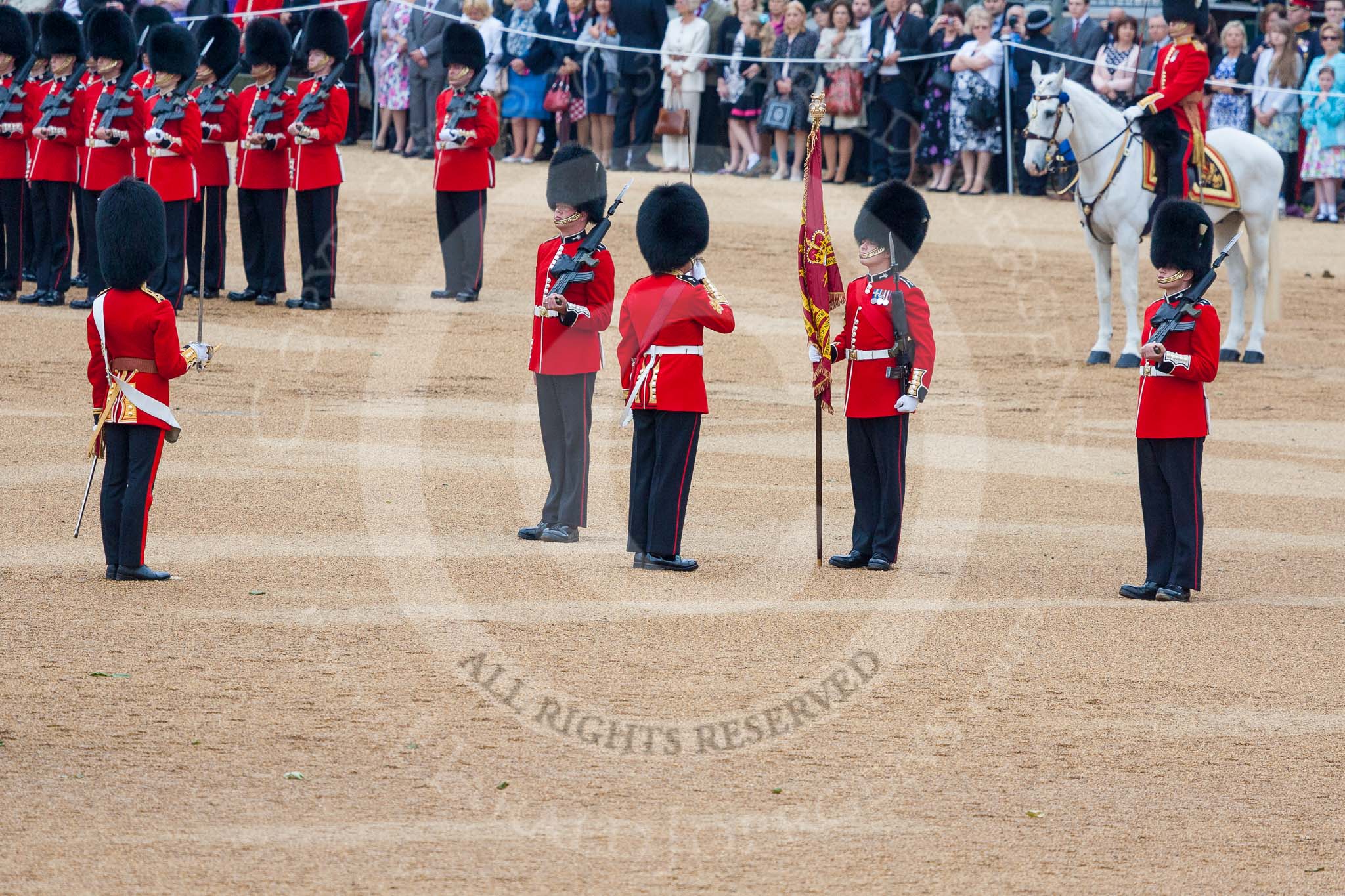 Trooping the Colour 2015. Image #378, 13 June 2015 11:19 Horse Guards Parade, London, UK