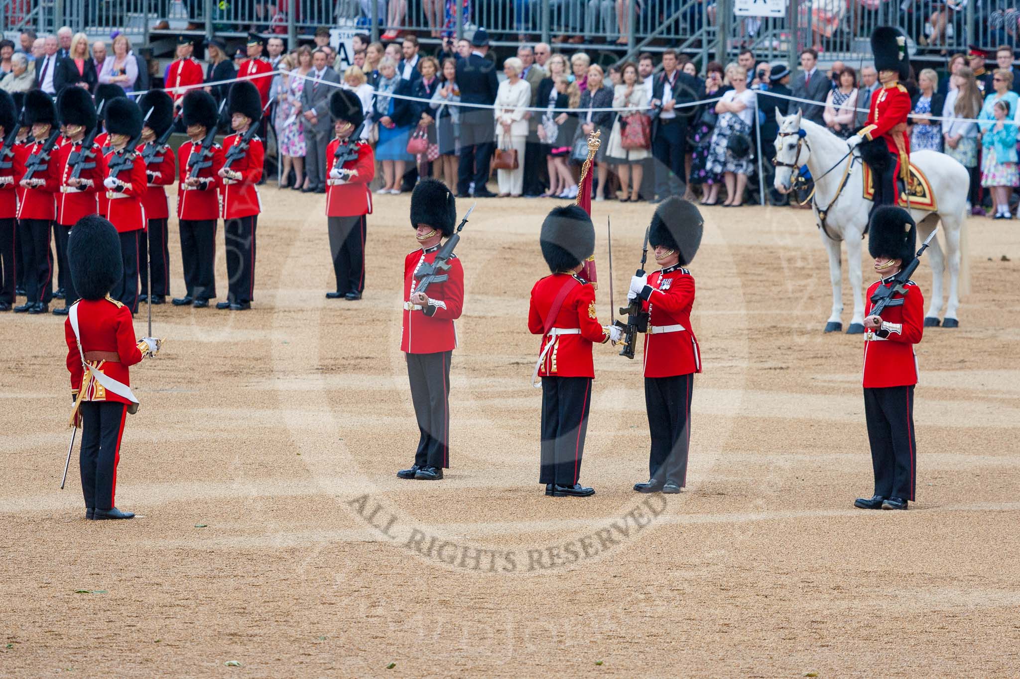Trooping the Colour 2015. Image #382, 13 June 2015 11:20 Horse Guards Parade, London, UK