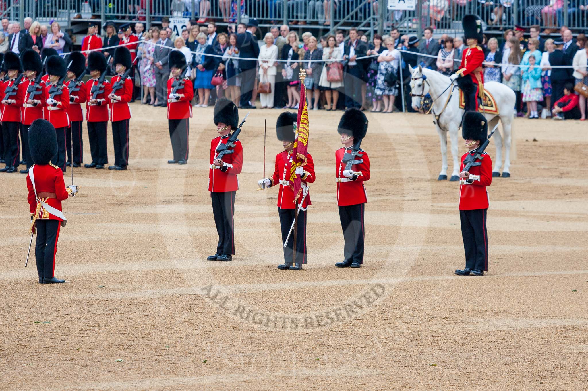 Trooping the Colour 2015. Image #384, 13 June 2015 11:20 Horse Guards Parade, London, UK