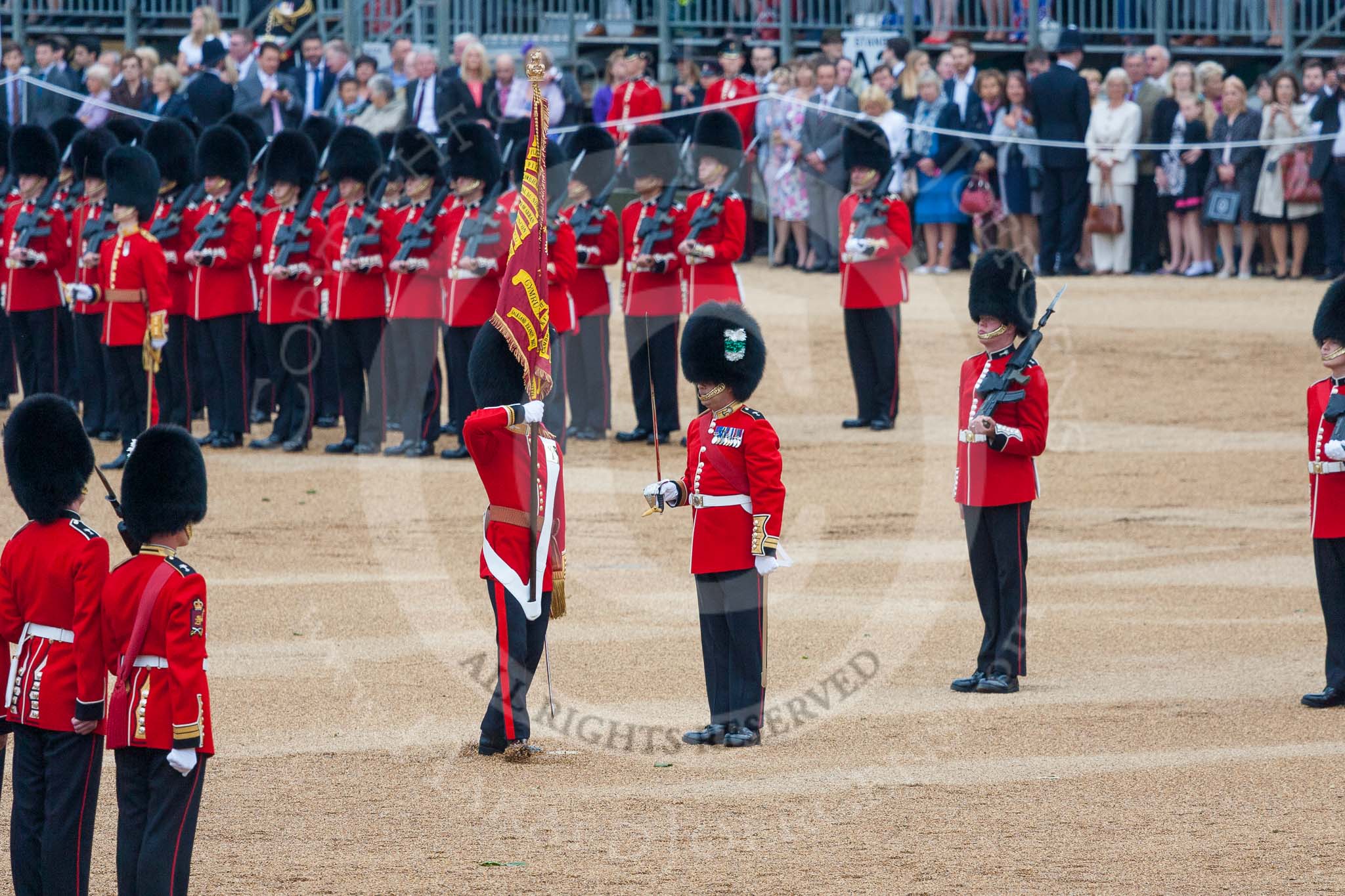 Trooping the Colour 2015. Image #389, 13 June 2015 11:20 Horse Guards Parade, London, UK