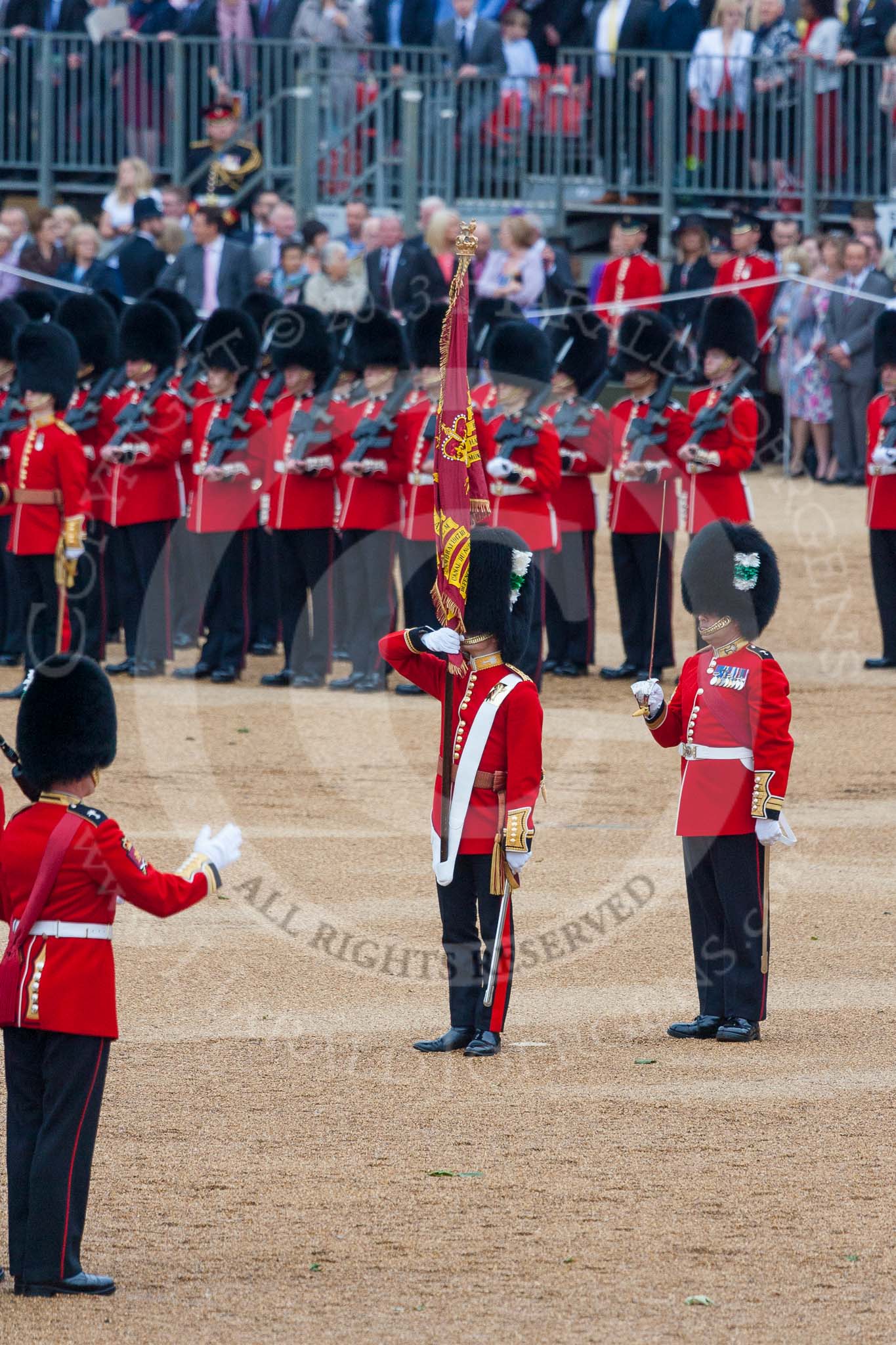 Trooping the Colour 2015. Image #391, 13 June 2015 11:20 Horse Guards Parade, London, UK