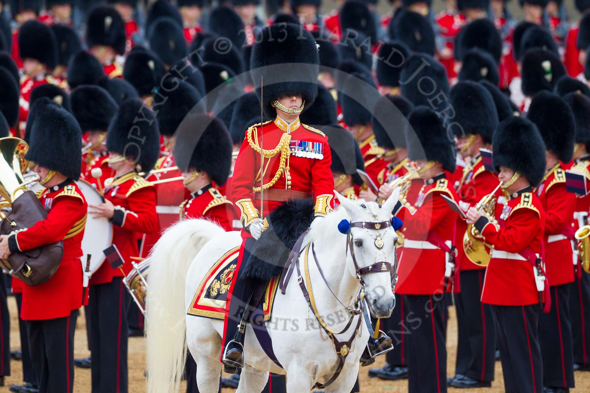 Trooping the Colour 2015. Image #402, 13 June 2015 11:24 Horse Guards Parade, London, UK