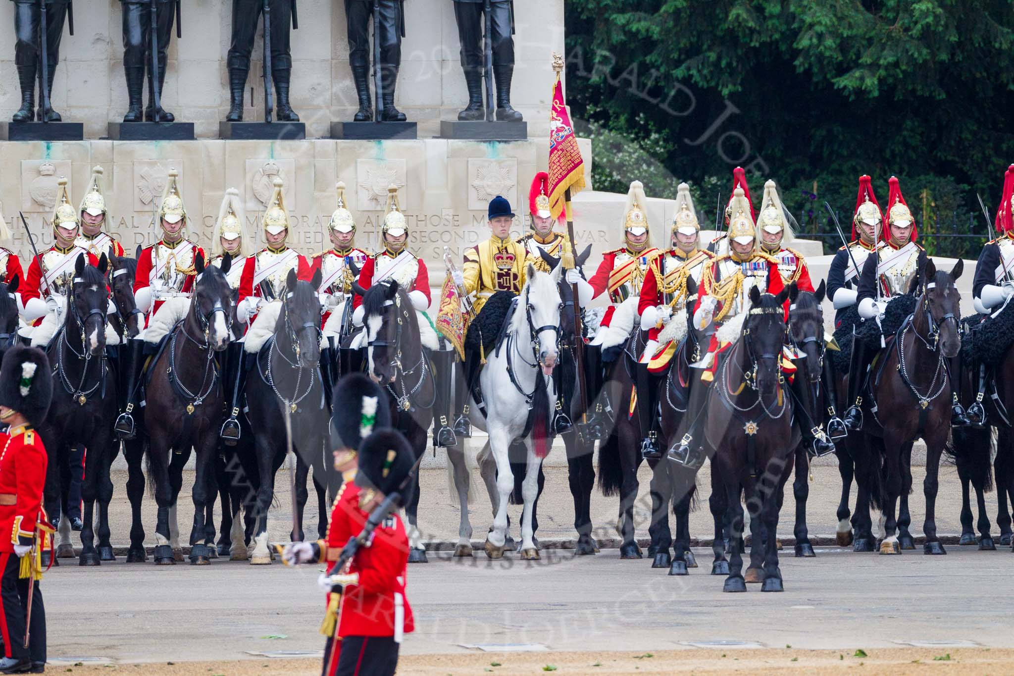 Trooping the Colour 2015. Image #421, 13 June 2015 11:30 Horse Guards Parade, London, UK