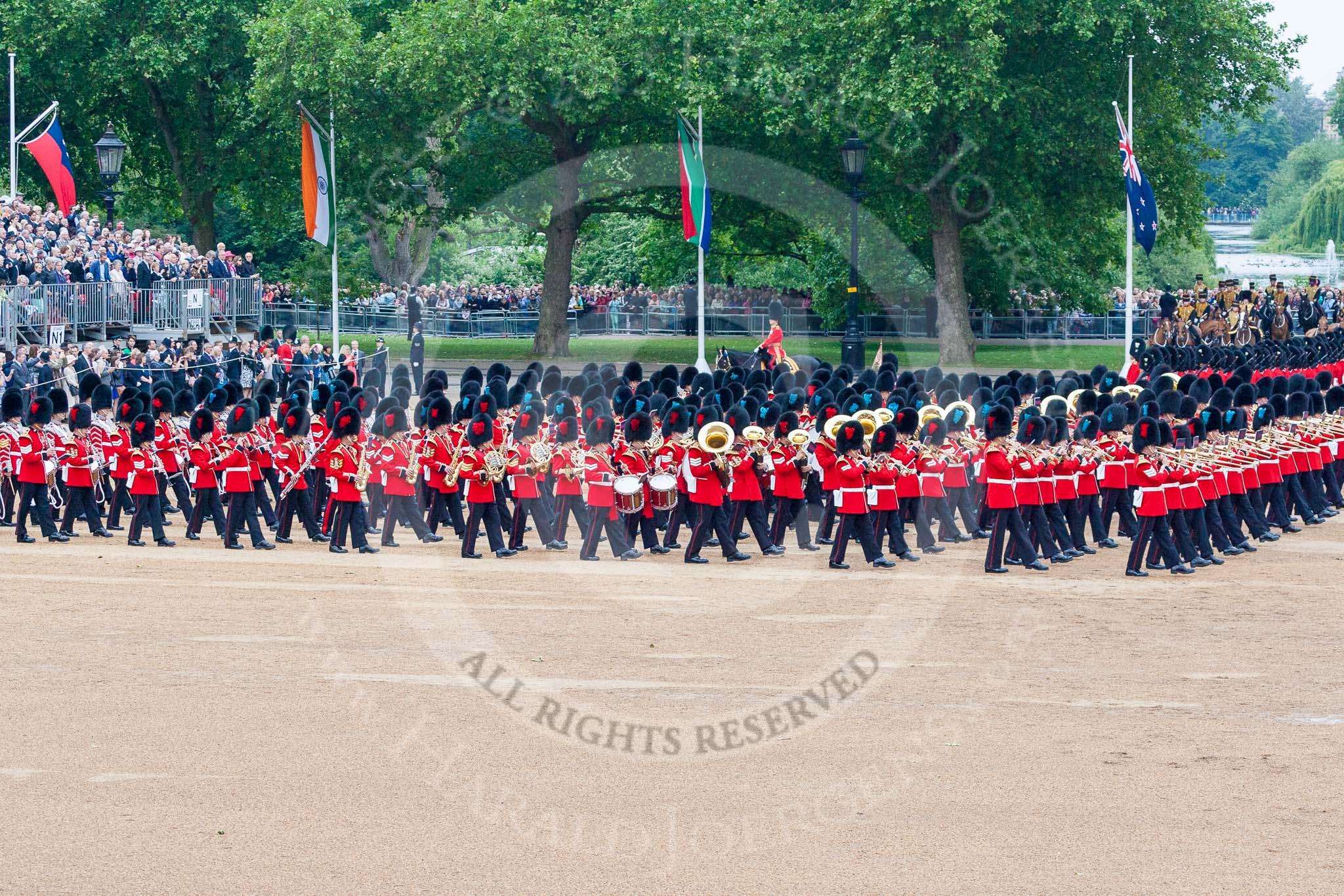 Trooping the Colour 2015. Image #423, 13 June 2015 11:31 Horse Guards Parade, London, UK