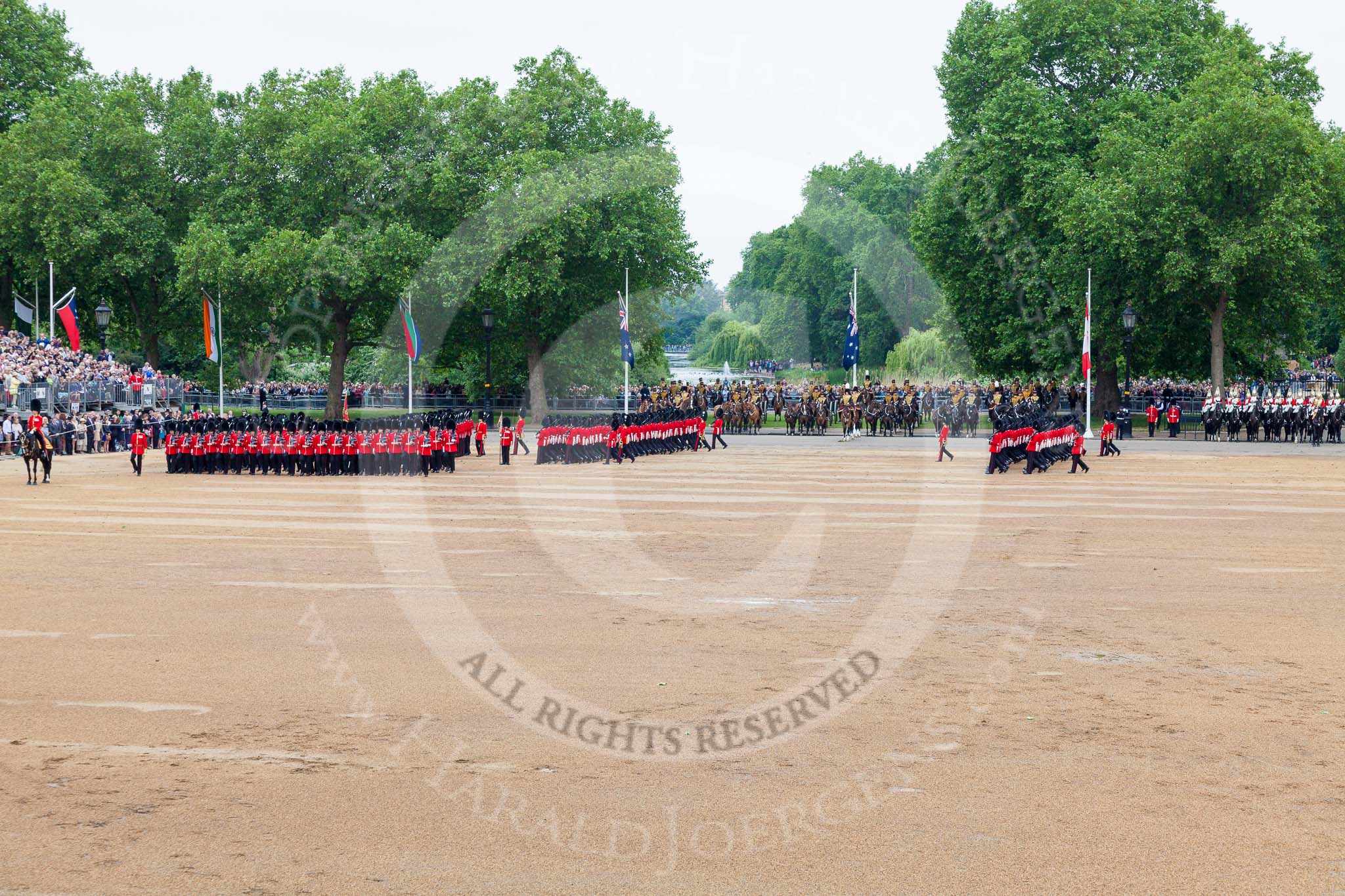 Trooping the Colour 2015. Image #428, 13 June 2015 11:31 Horse Guards Parade, London, UK