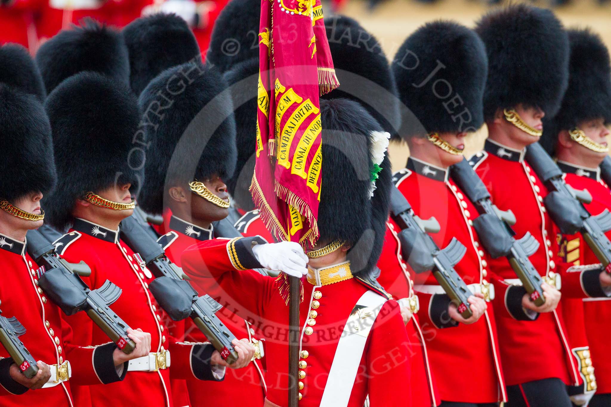 Trooping the Colour 2015. Image #448, 13 June 2015 11:34 Horse Guards Parade, London, UK