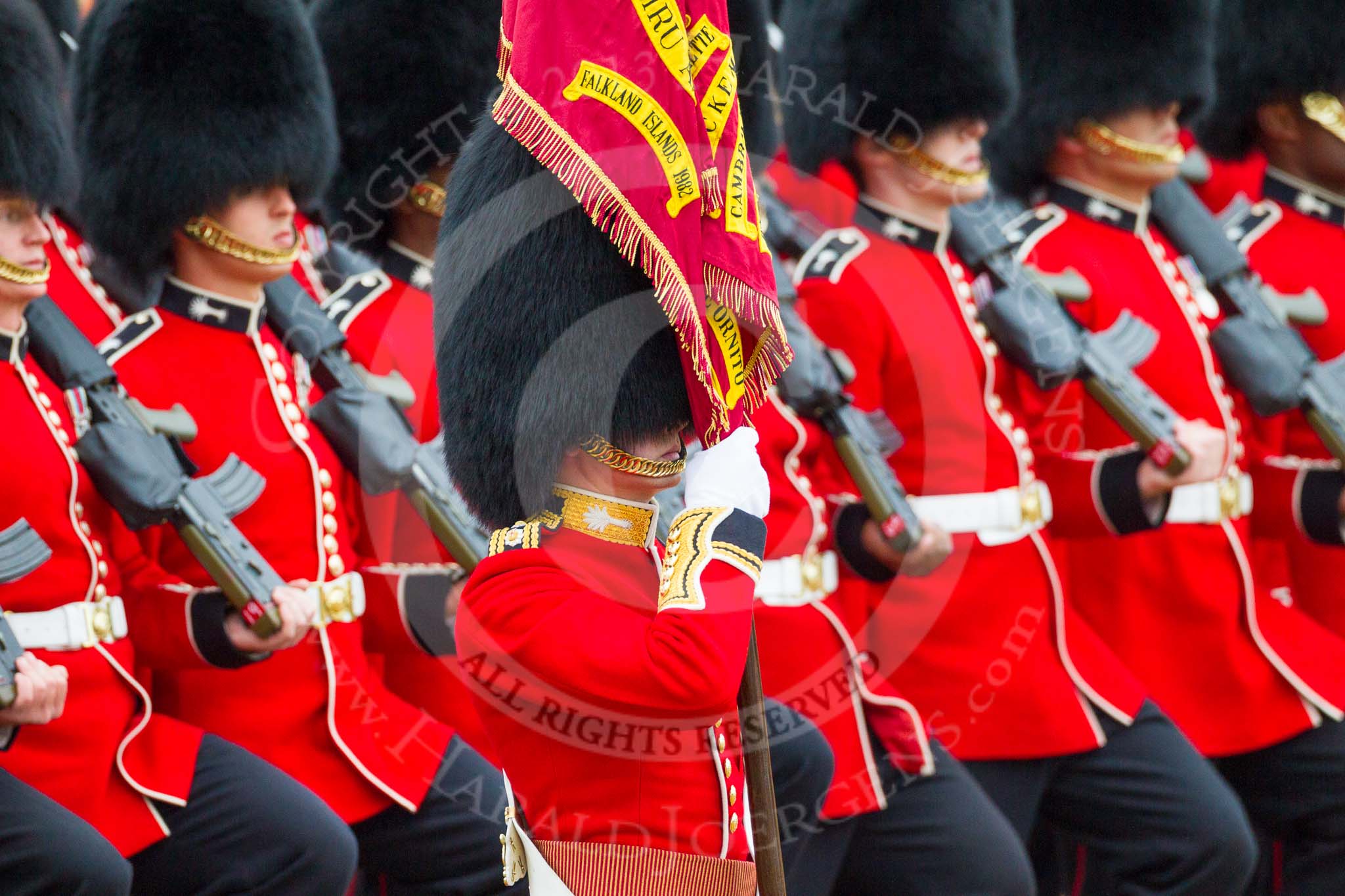 Trooping the Colour 2015. Image #450, 13 June 2015 11:34 Horse Guards Parade, London, UK