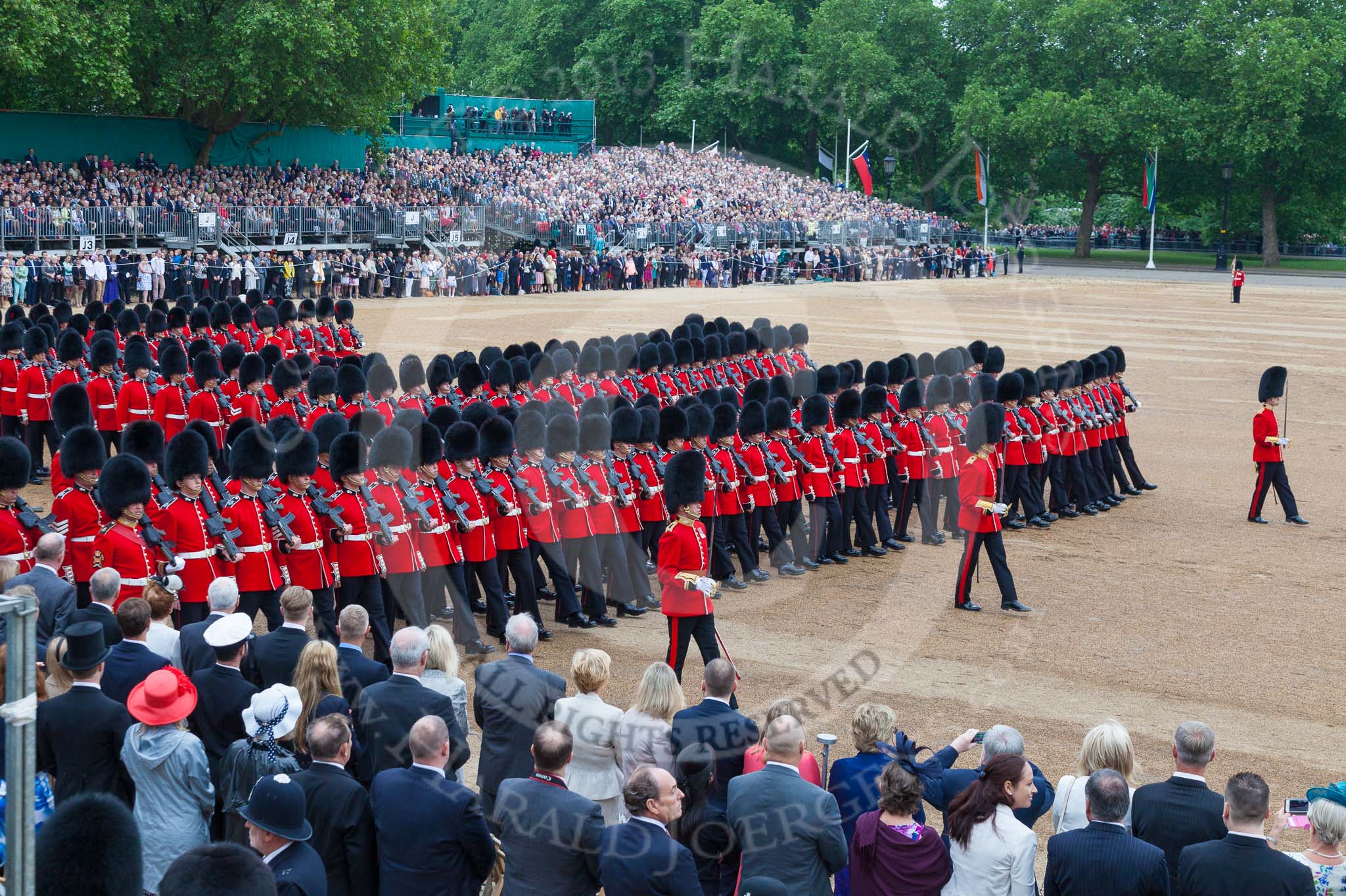 Trooping the Colour 2015. Image #465, 13 June 2015 11:36 Horse Guards Parade, London, UK