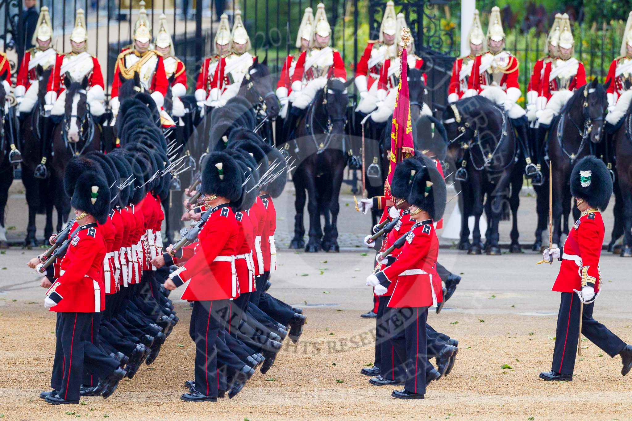 Trooping the Colour 2015. Image #492, 13 June 2015 11:41 Horse Guards Parade, London, UK