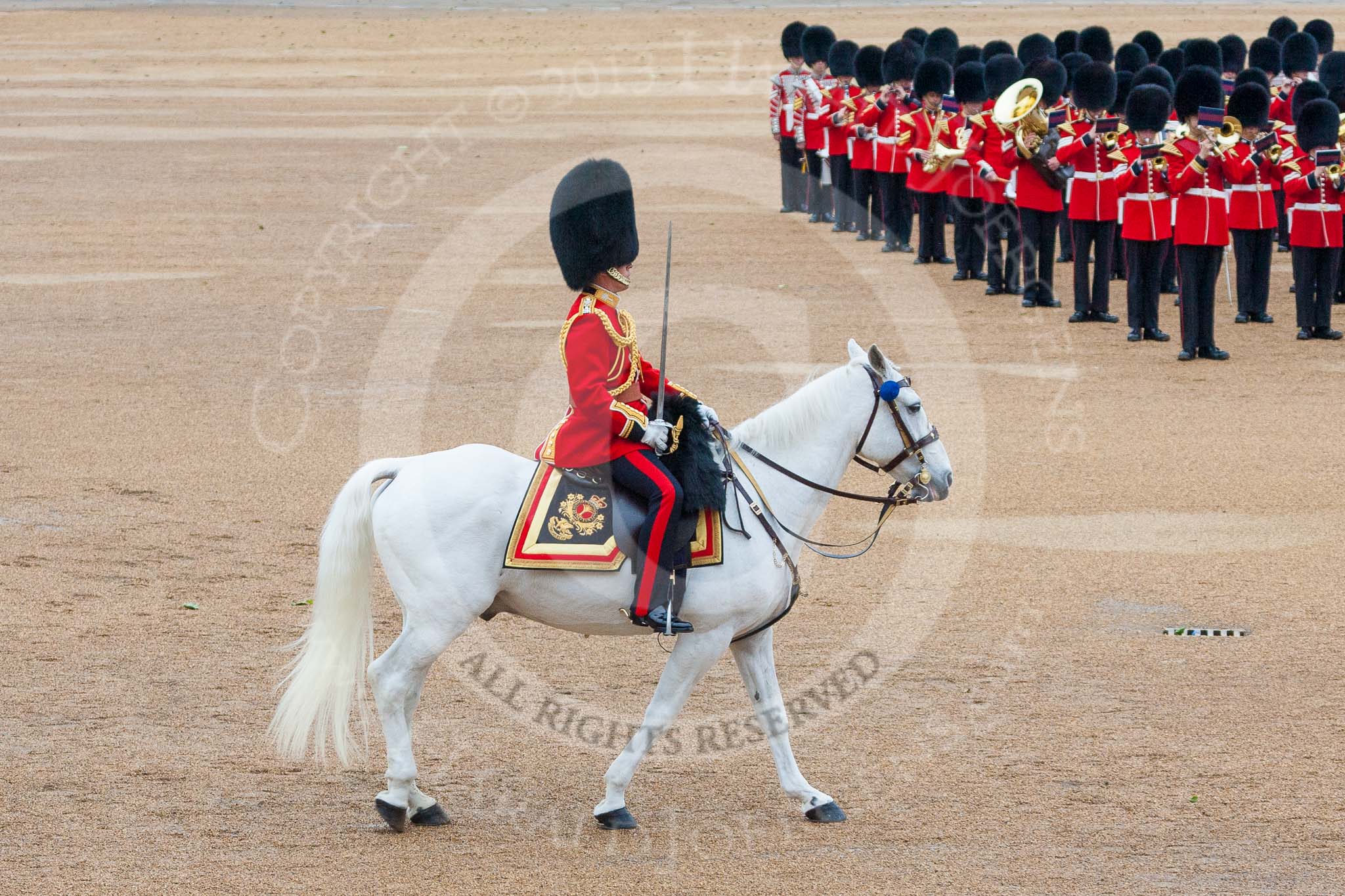 Trooping the Colour 2015. Image #503, 13 June 2015 11:44 Horse Guards Parade, London, UK