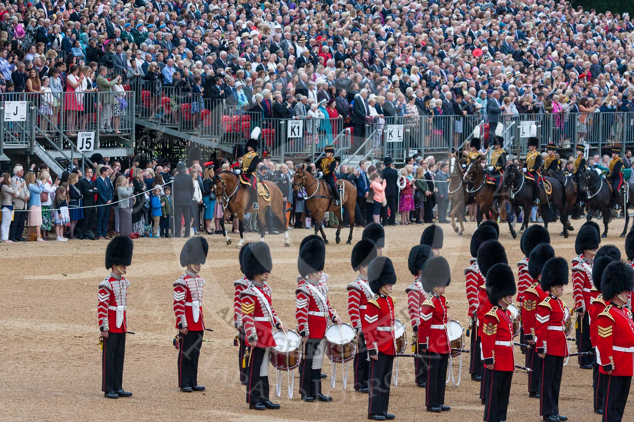 Trooping the Colour 2015. Image #526, 13 June 2015 11:52 Horse Guards Parade, London, UK
