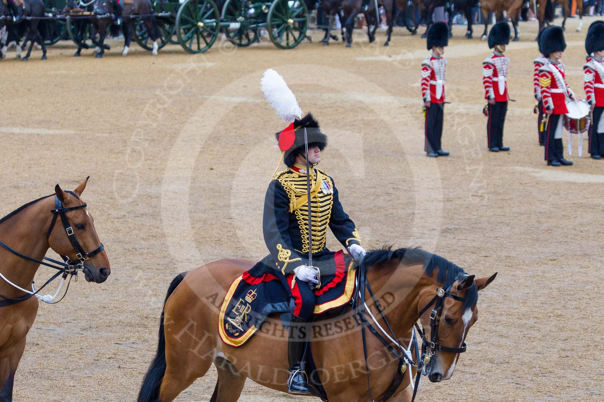 Trooping the Colour 2015. Image #529, 13 June 2015 11:53 Horse Guards Parade, London, UK