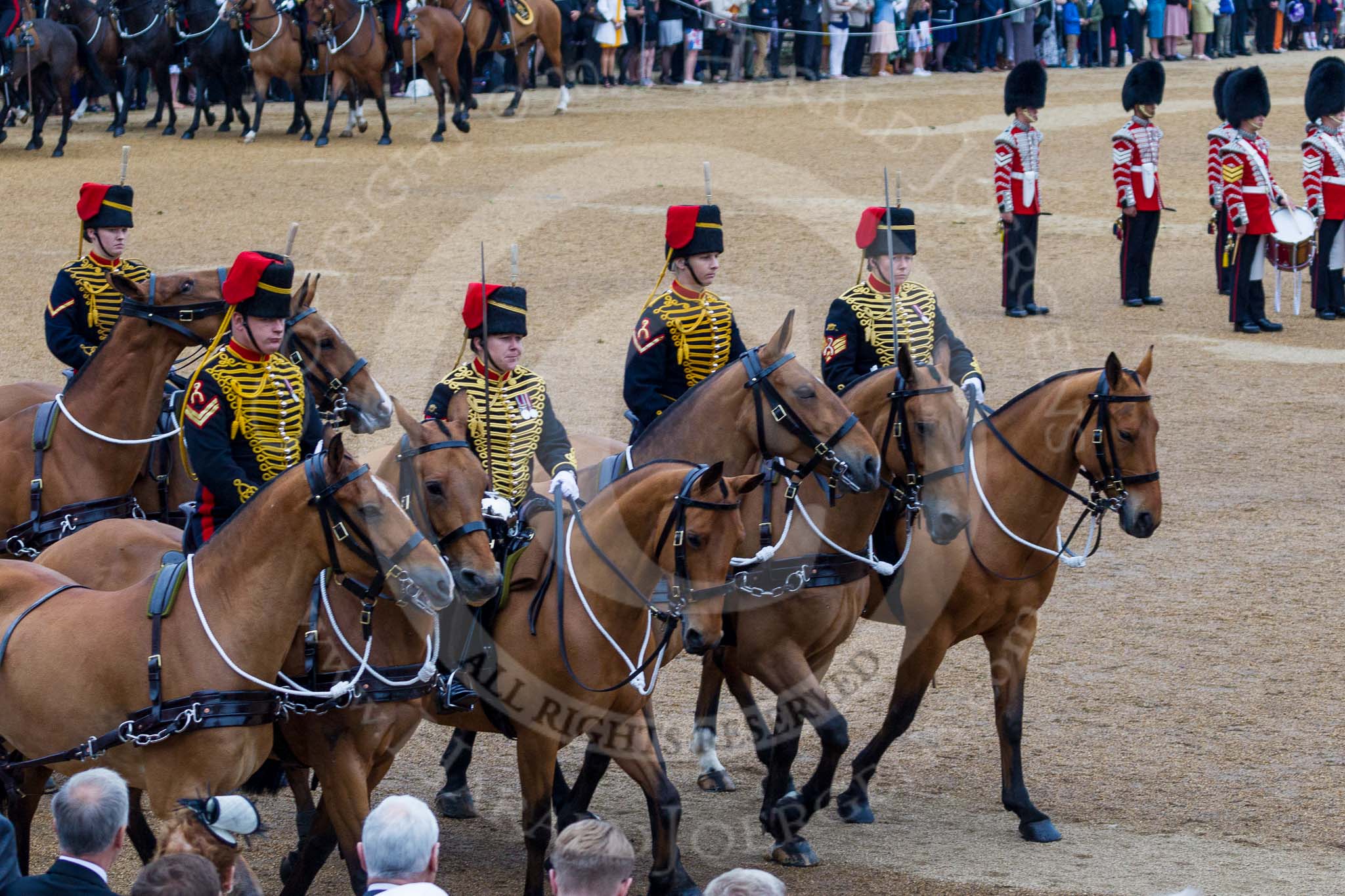 Trooping the Colour 2015. Image #534, 13 June 2015 11:53 Horse Guards Parade, London, UK