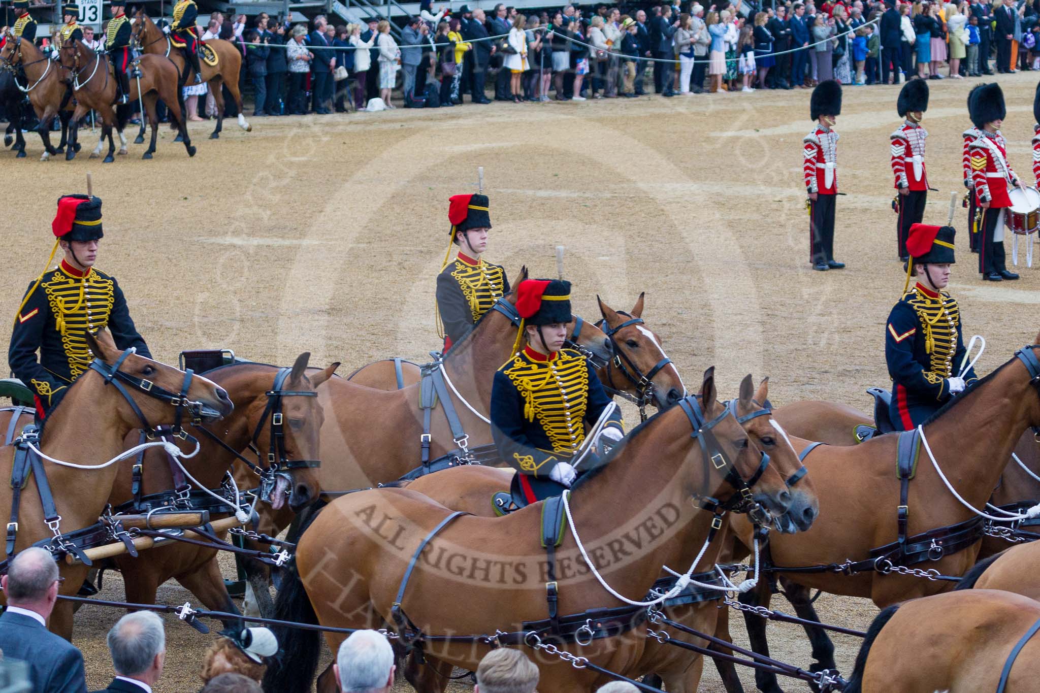 Trooping the Colour 2015. Image #535, 13 June 2015 11:53 Horse Guards Parade, London, UK