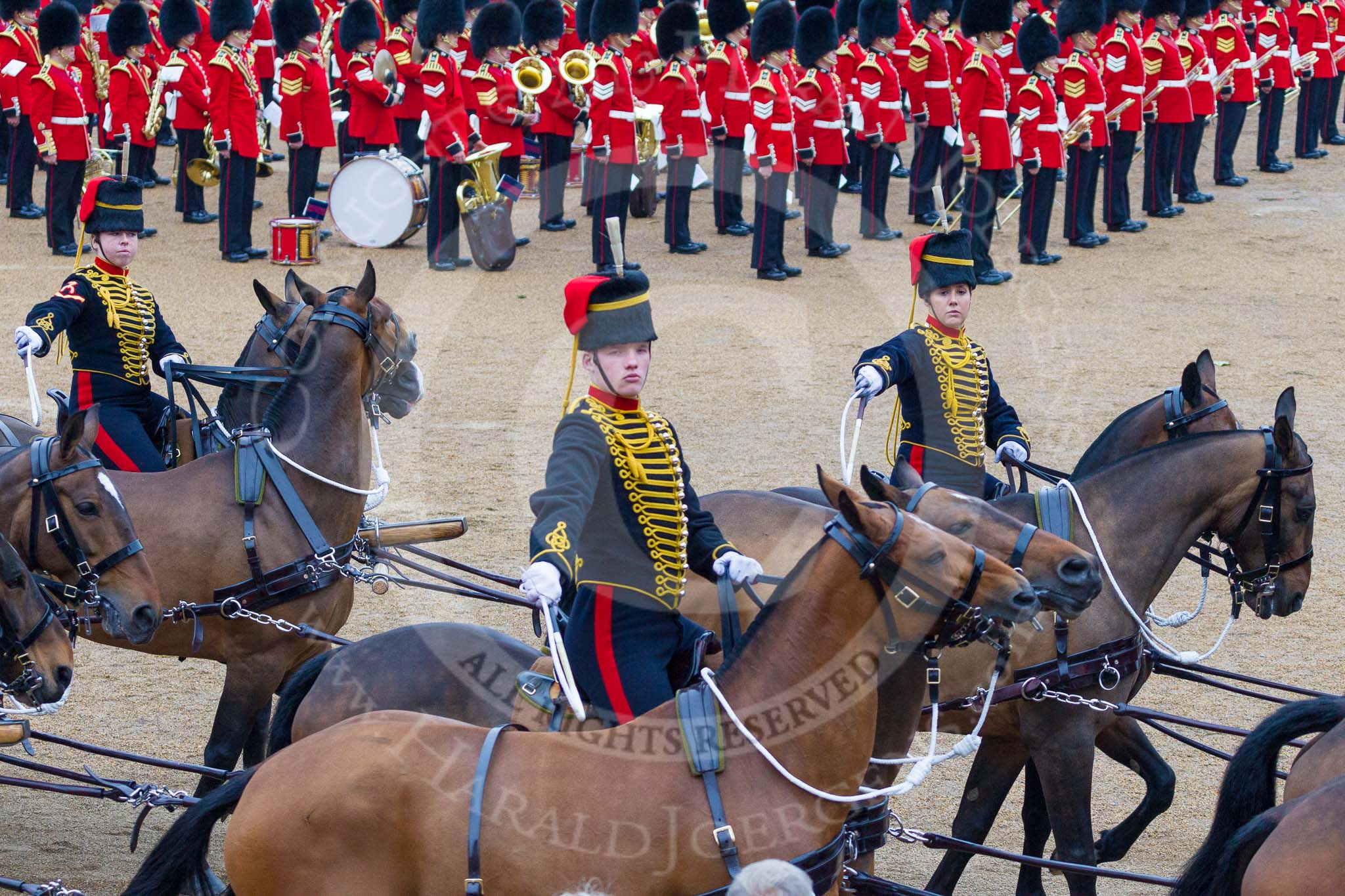 Trooping the Colour 2015. Image #541, 13 June 2015 11:53 Horse Guards Parade, London, UK