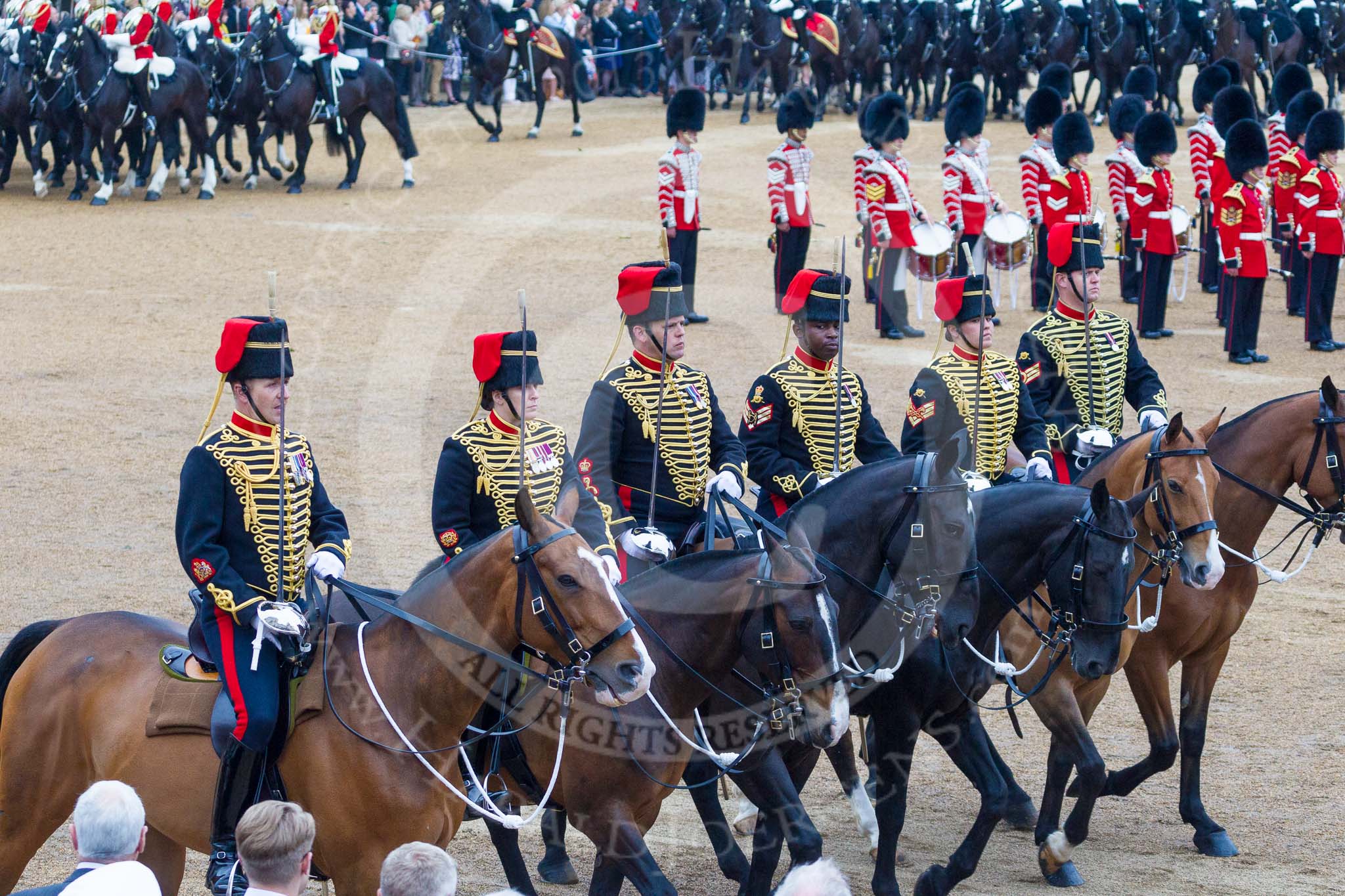 Trooping the Colour 2015. Image #548, 13 June 2015 11:53 Horse Guards Parade, London, UK