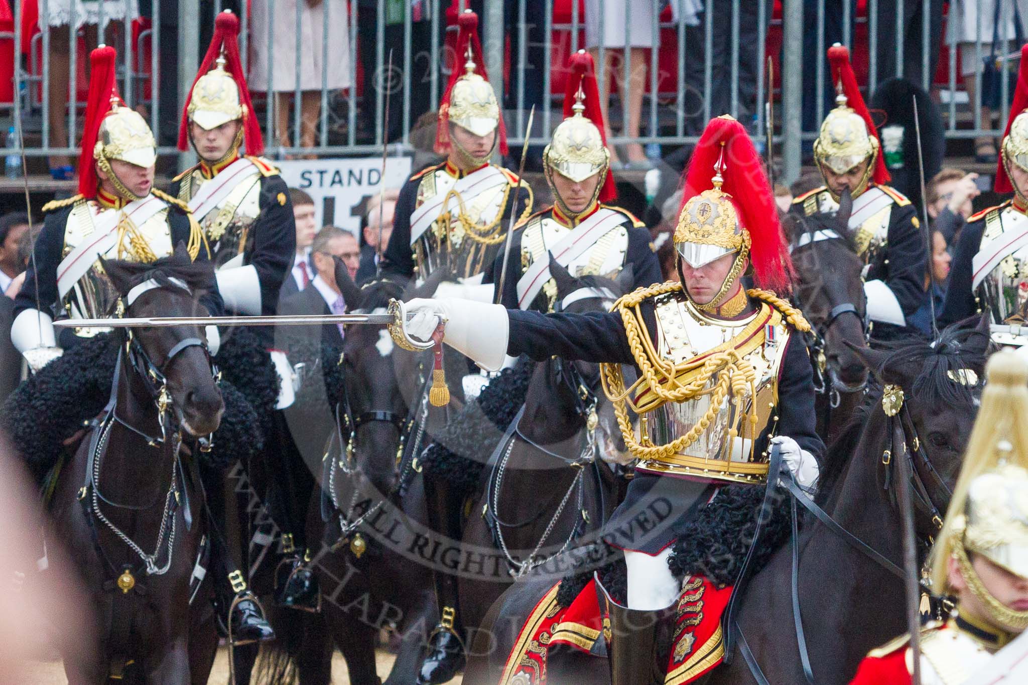 Trooping the Colour 2015. Image #557, 13 June 2015 11:54 Horse Guards Parade, London, UK