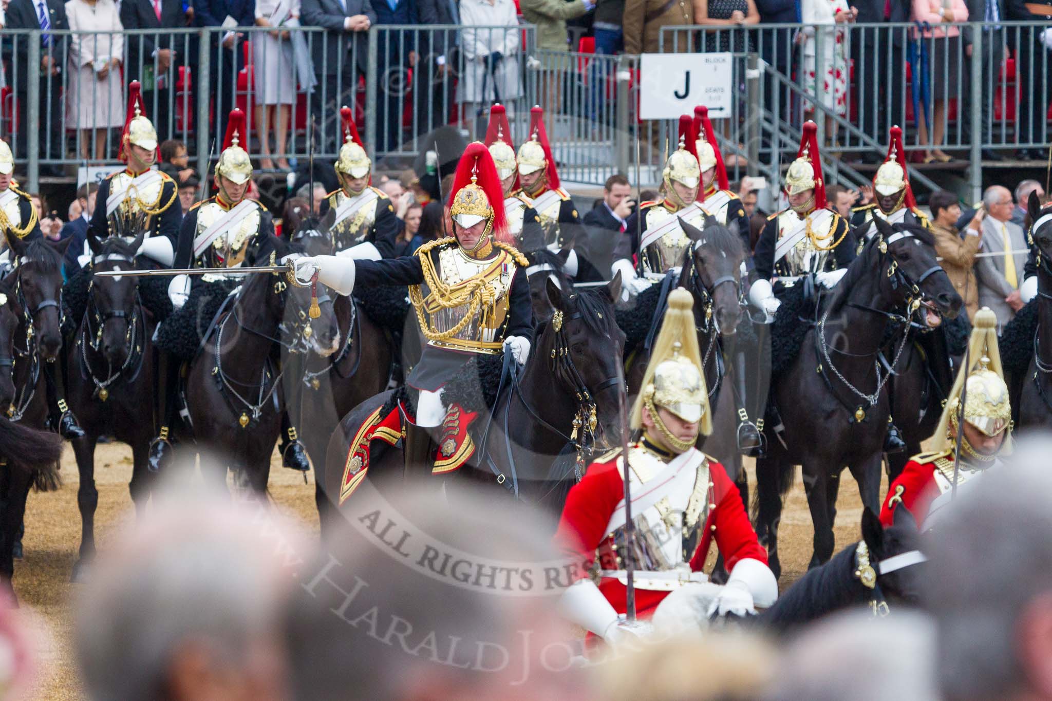 Trooping the Colour 2015. Image #558, 13 June 2015 11:54 Horse Guards Parade, London, UK
