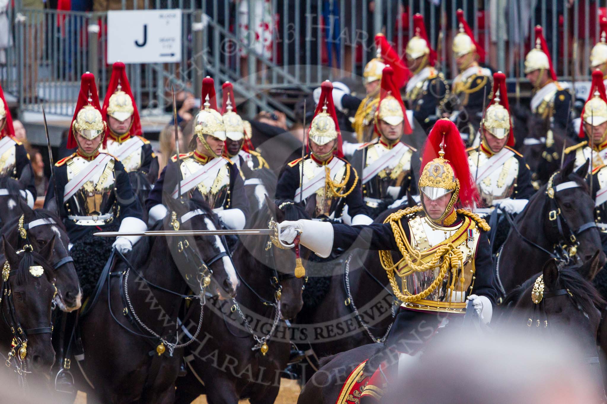 Trooping the Colour 2015. Image #560, 13 June 2015 11:54 Horse Guards Parade, London, UK