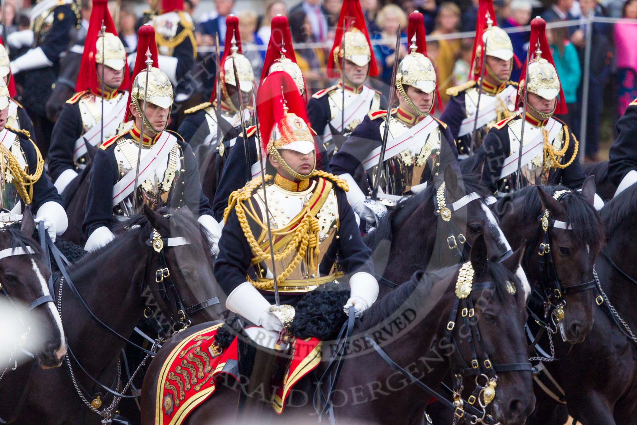 Trooping the Colour 2015. Image #563, 13 June 2015 11:54 Horse Guards Parade, London, UK