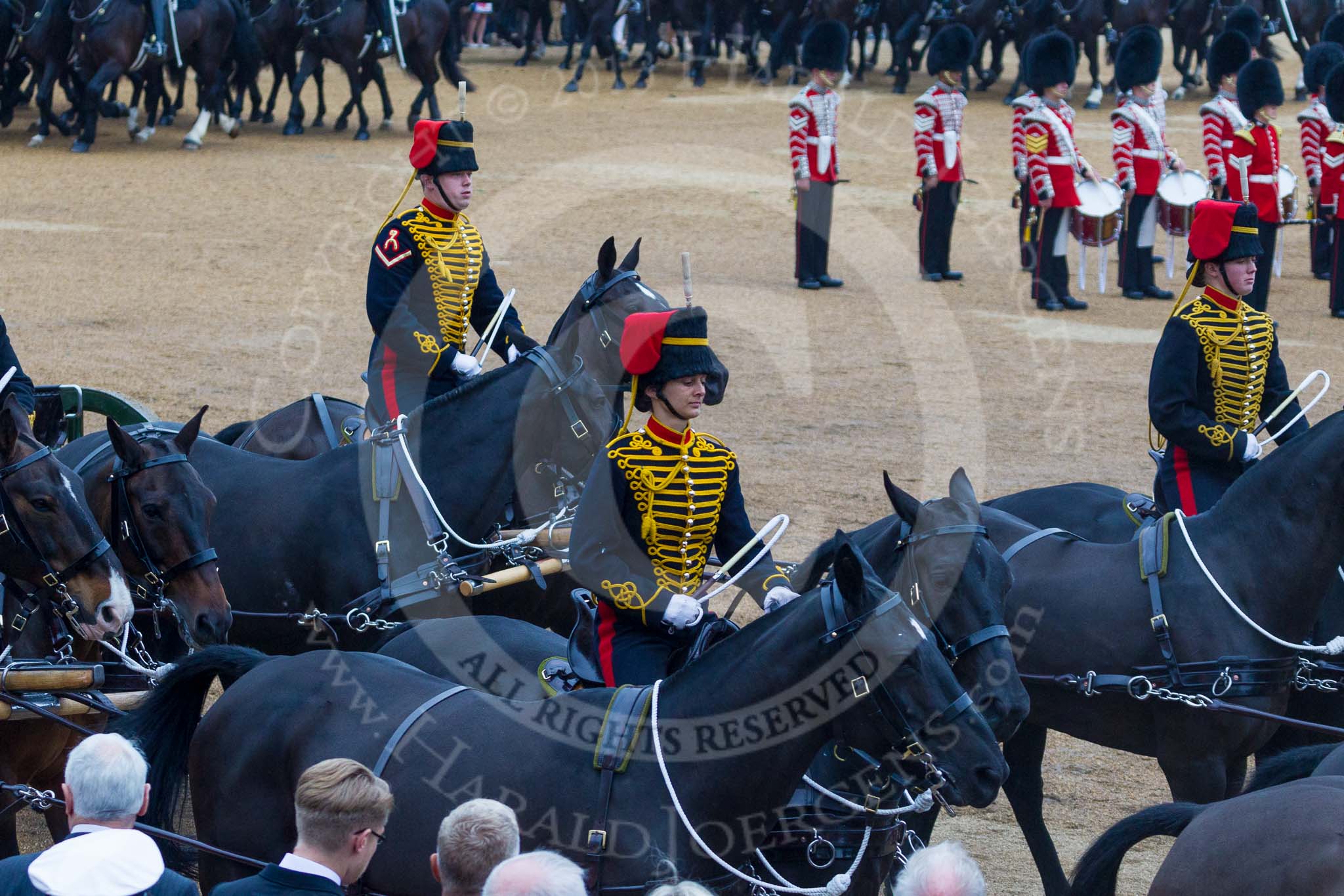 Trooping the Colour 2015. Image #586, 13 June 2015 11:57 Horse Guards Parade, London, UK
