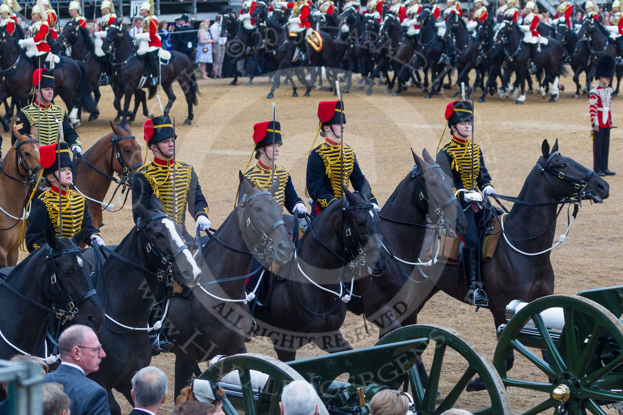 Trooping the Colour 2015. Image #588, 13 June 2015 11:57 Horse Guards Parade, London, UK