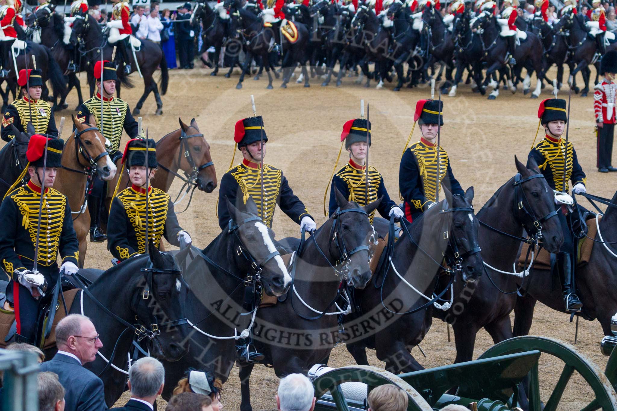 Trooping the Colour 2015. Image #589, 13 June 2015 11:57 Horse Guards Parade, London, UK