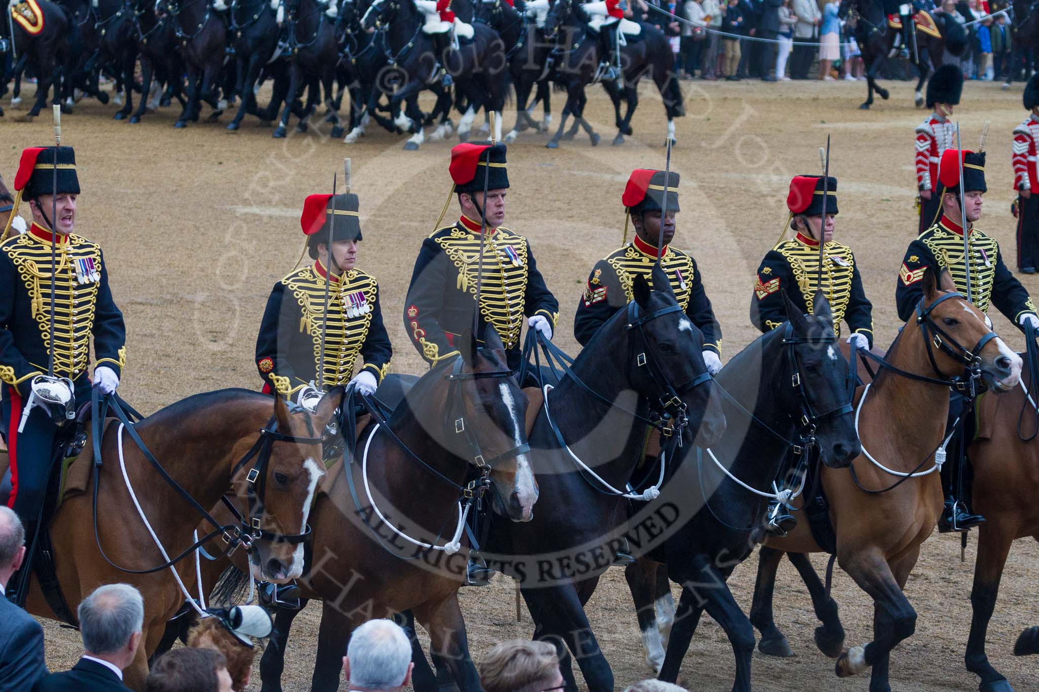 Trooping the Colour 2015. Image #590, 13 June 2015 11:57 Horse Guards Parade, London, UK