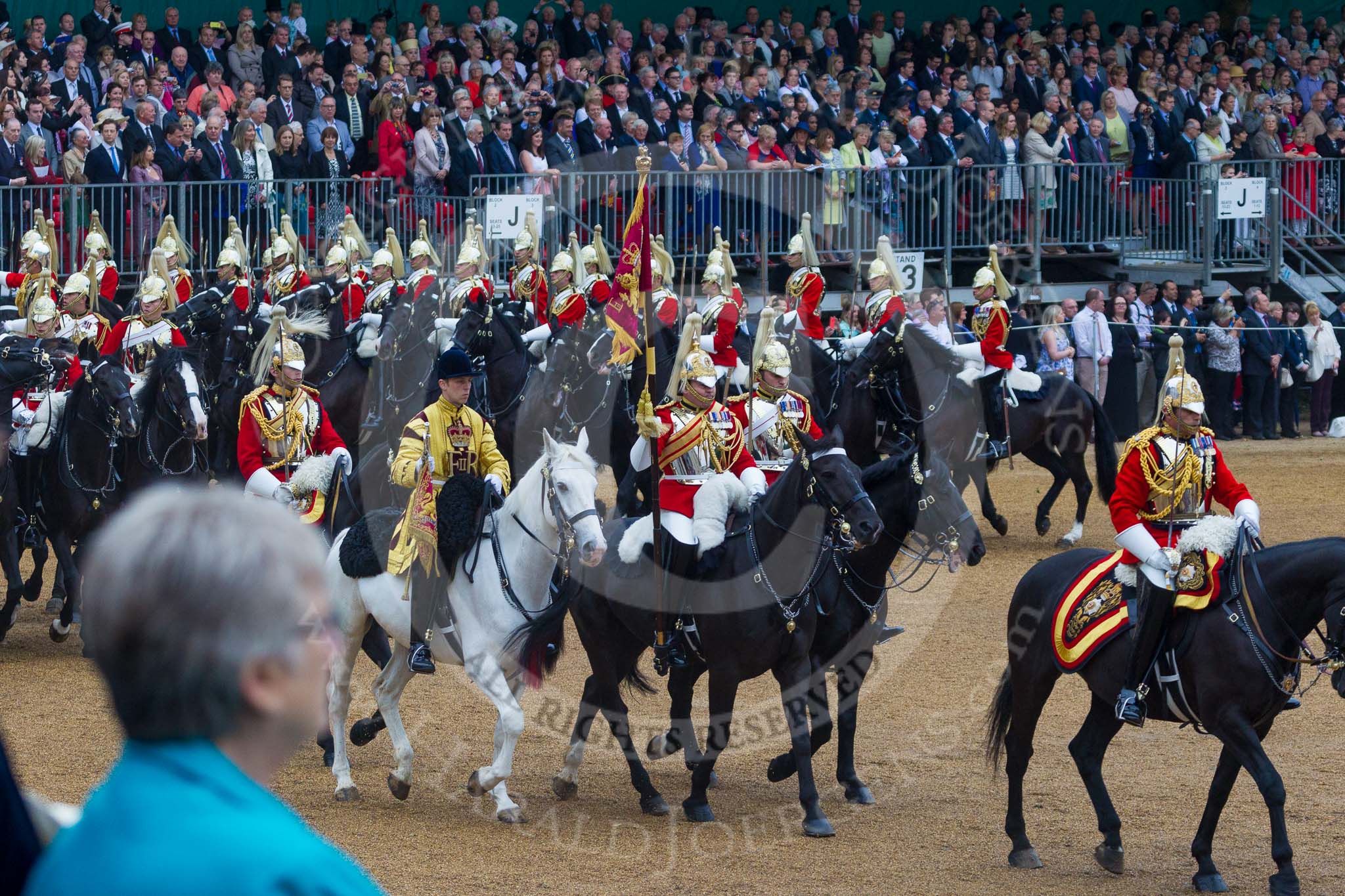 Trooping the Colour 2015. Image #592, 13 June 2015 11:57 Horse Guards Parade, London, UK