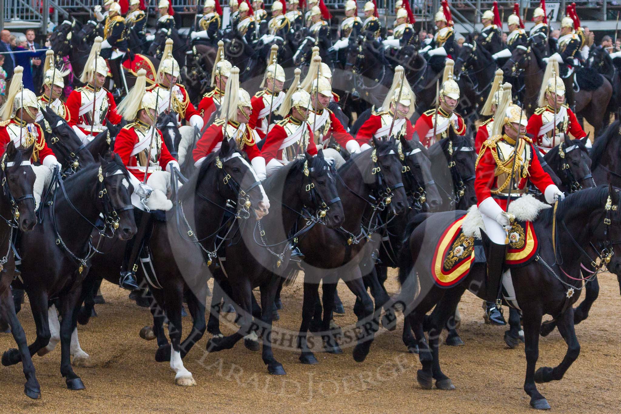 Trooping the Colour 2015. Image #594, 13 June 2015 11:57 Horse Guards Parade, London, UK