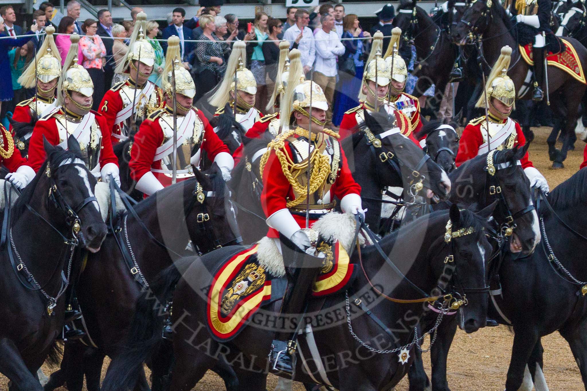 Trooping the Colour 2015. Image #597, 13 June 2015 11:58 Horse Guards Parade, London, UK