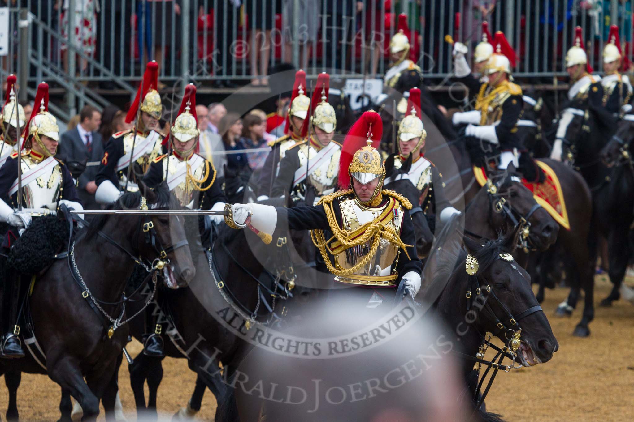 Trooping the Colour 2015. Image #599, 13 June 2015 11:58 Horse Guards Parade, London, UK